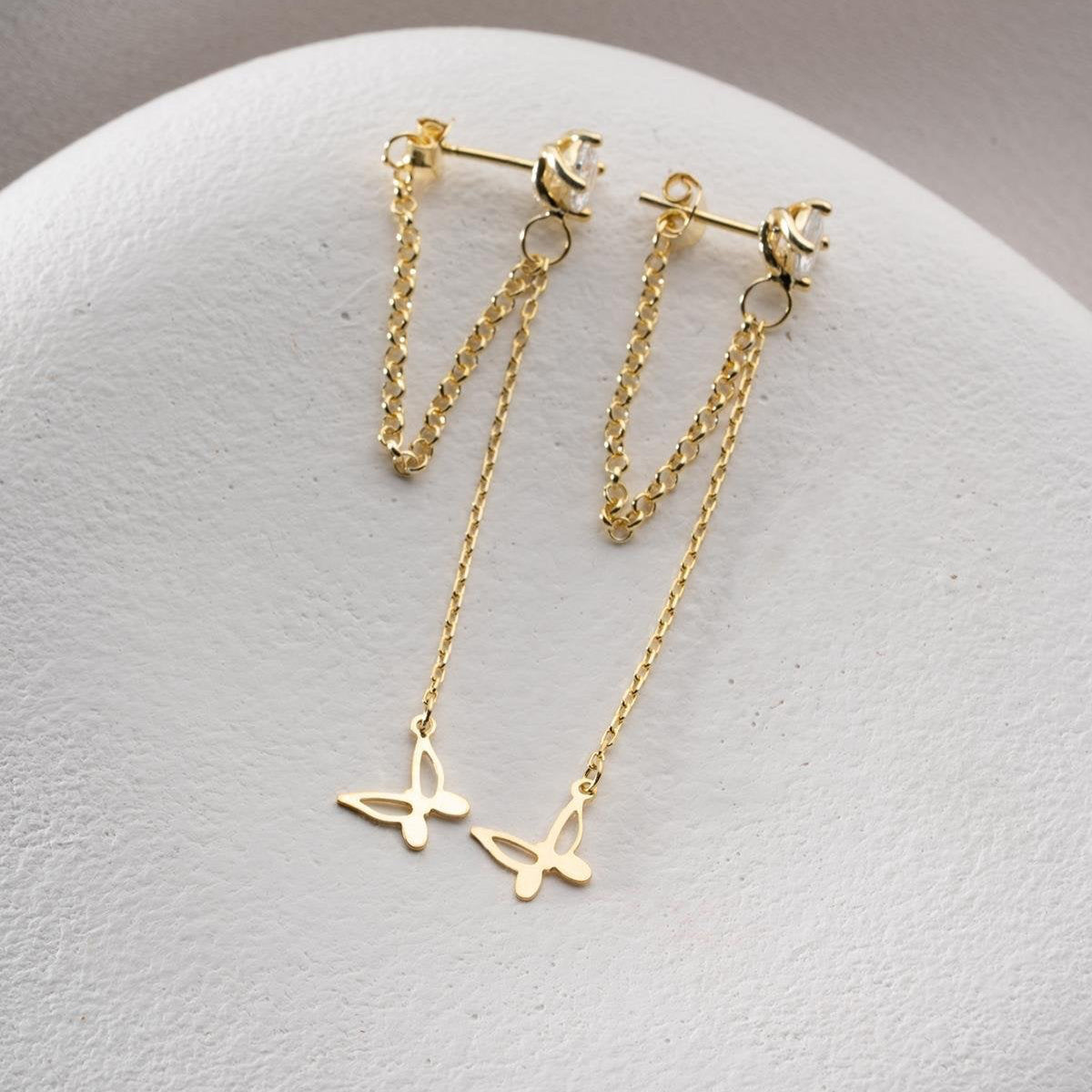 LUNA FJÄRILSÖGA-HÄNGNING | 925 SILVER