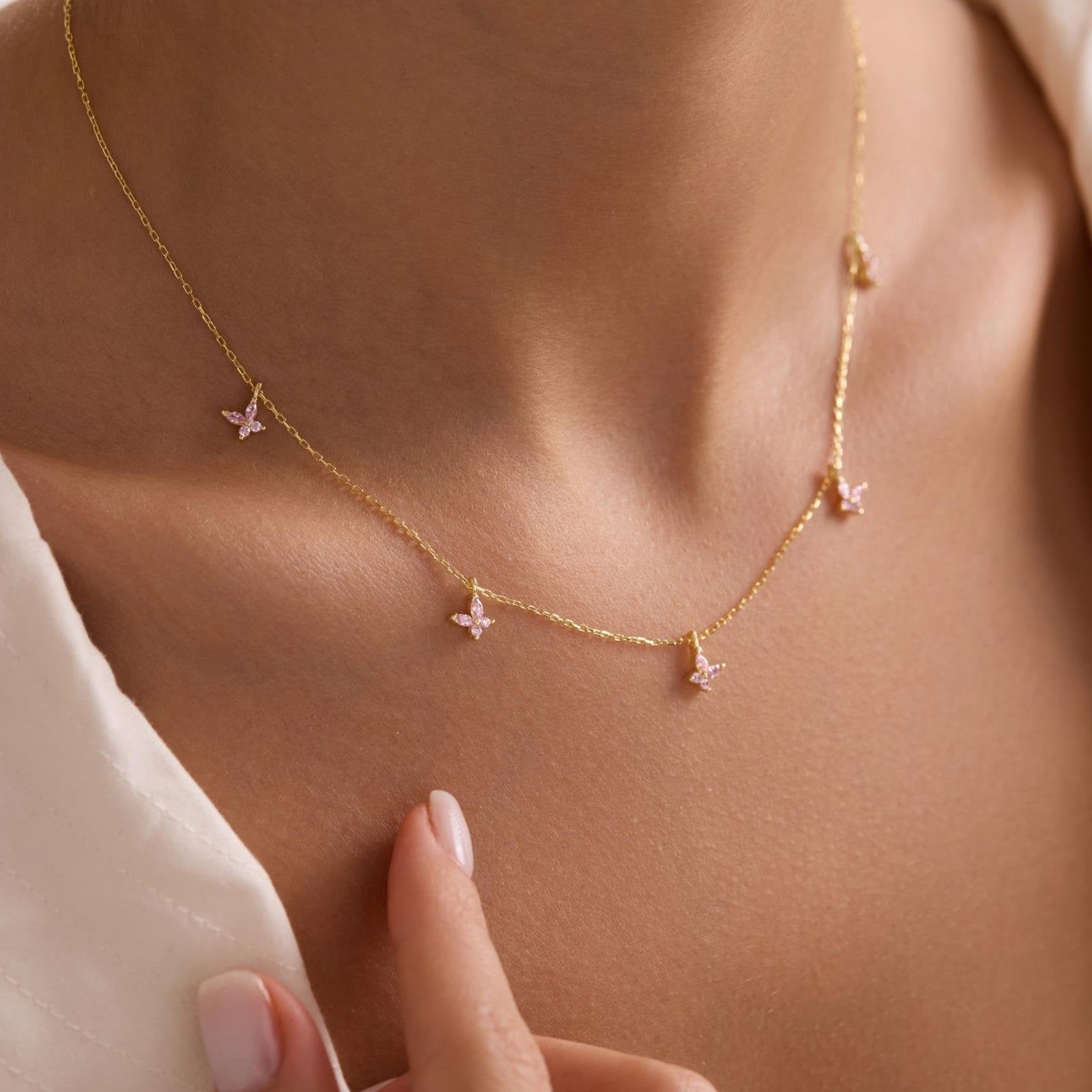 FJÄRILSROSKEDJA | 925 SILVER