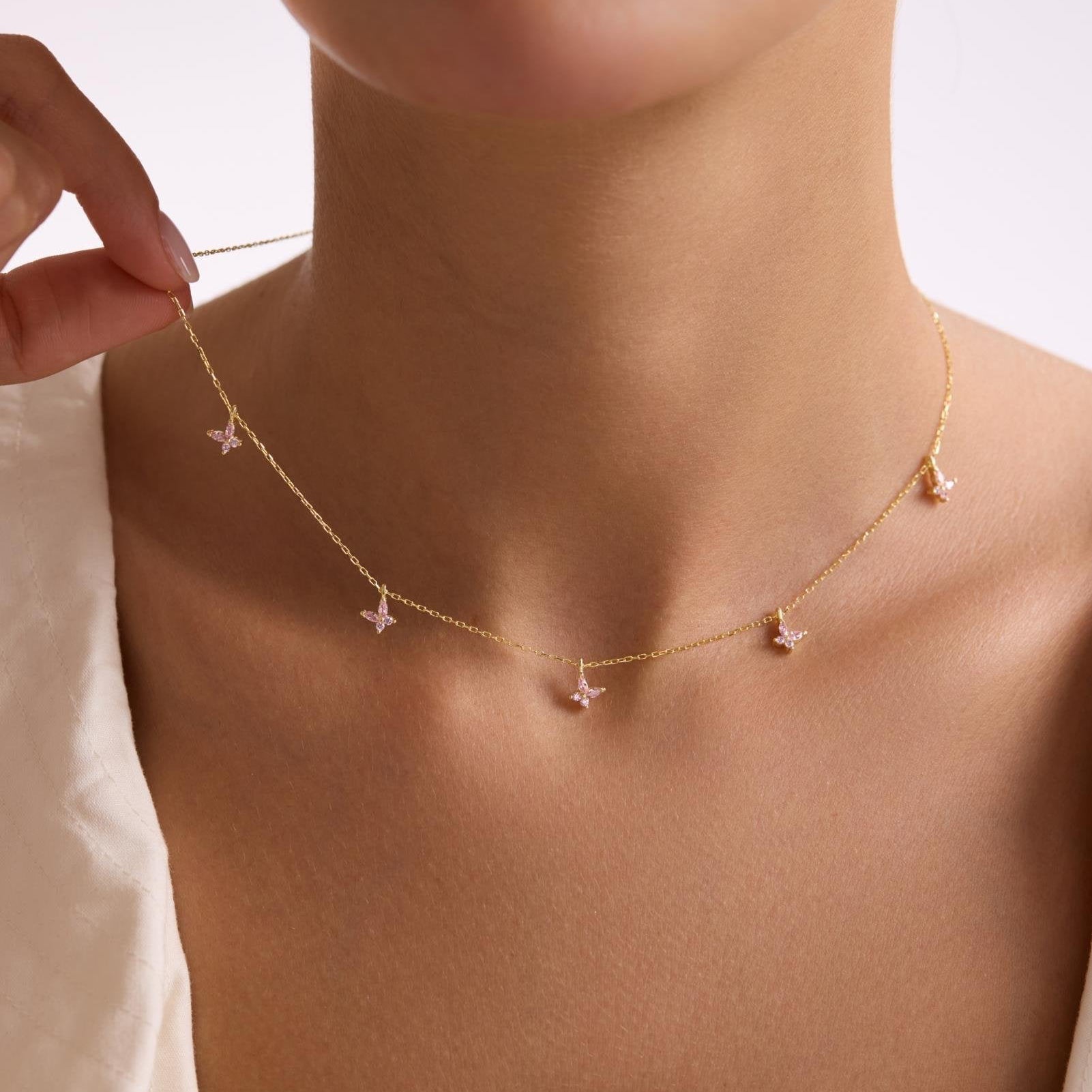 FJÄRILSROSKEDJA | 925 SILVER