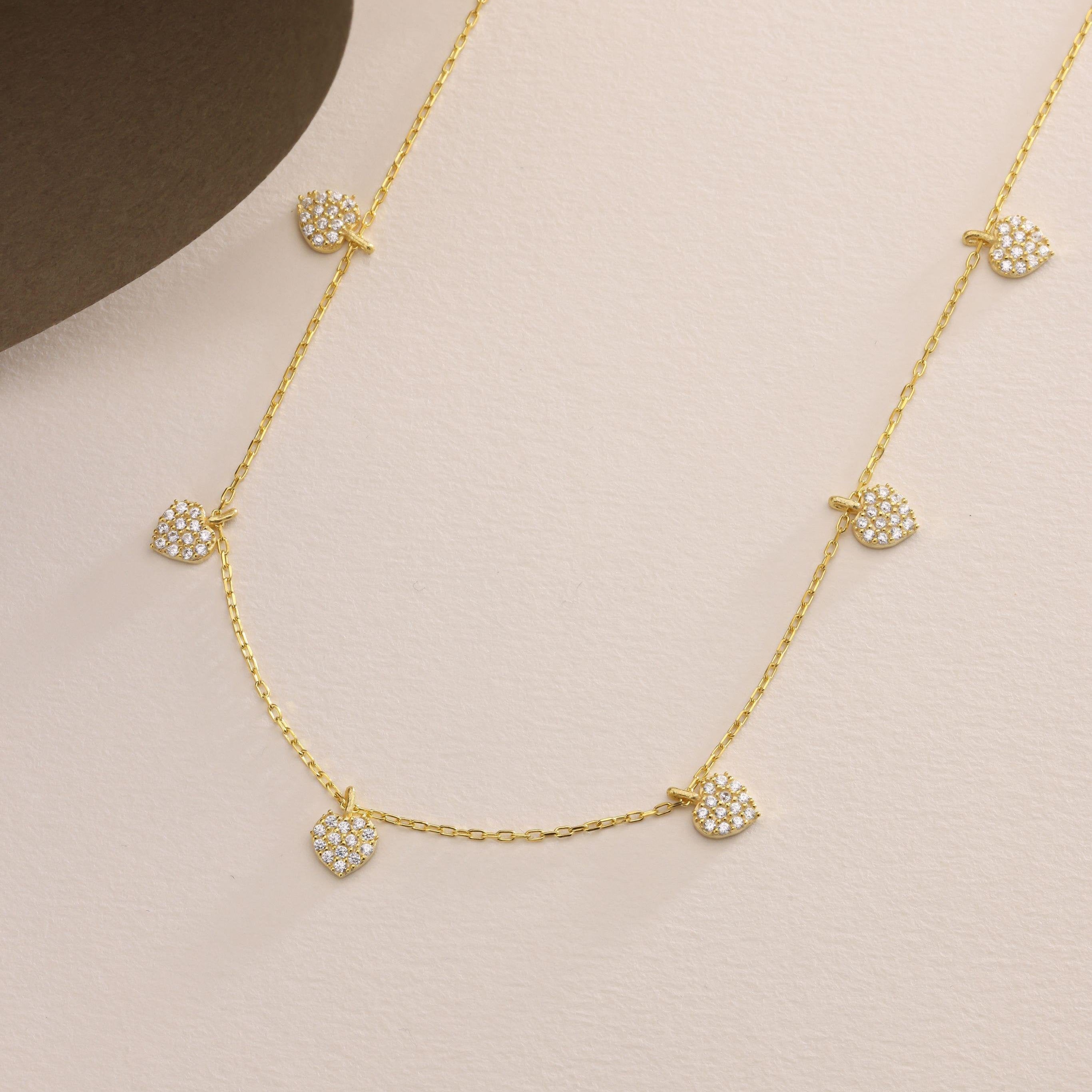 HJÄRTACHOCKERKEDJA | 925 SILVER