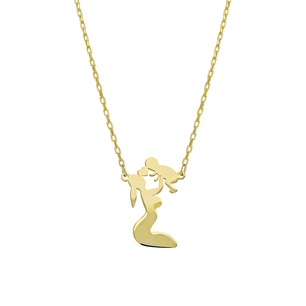 MAMMA HJÄRTA KRAGE | 925 SILVER