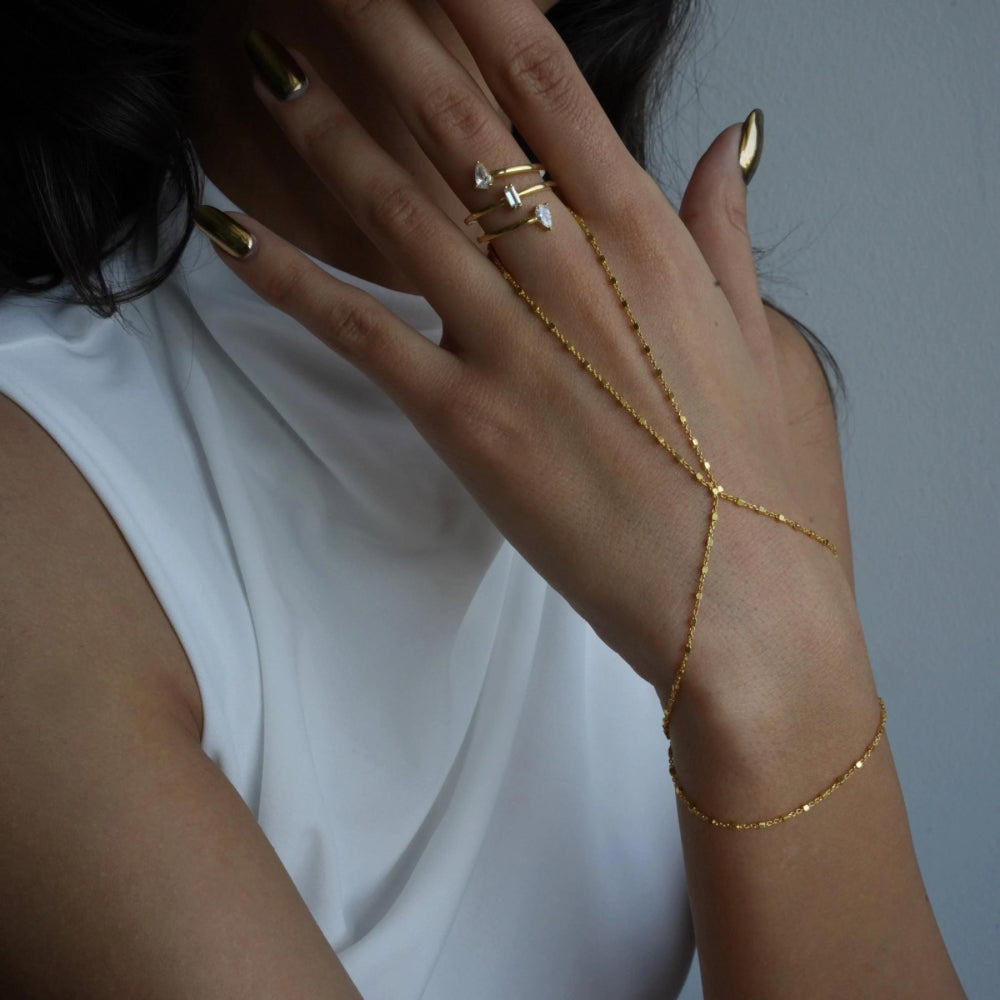 KROSSKEDJA HANDKEDJA | 925 SILVER