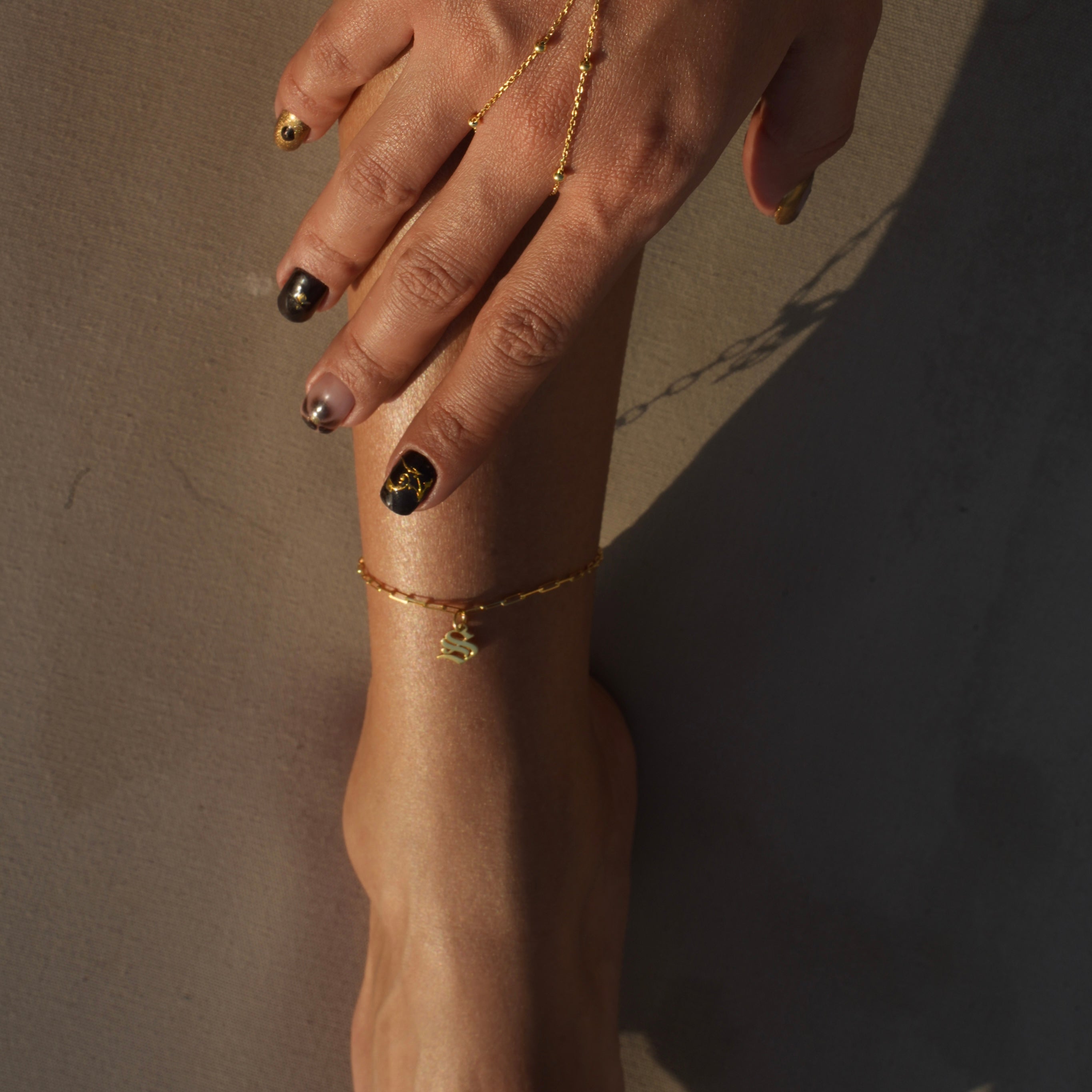 BREV ANKLET SÄLLAN | 925 SILVER