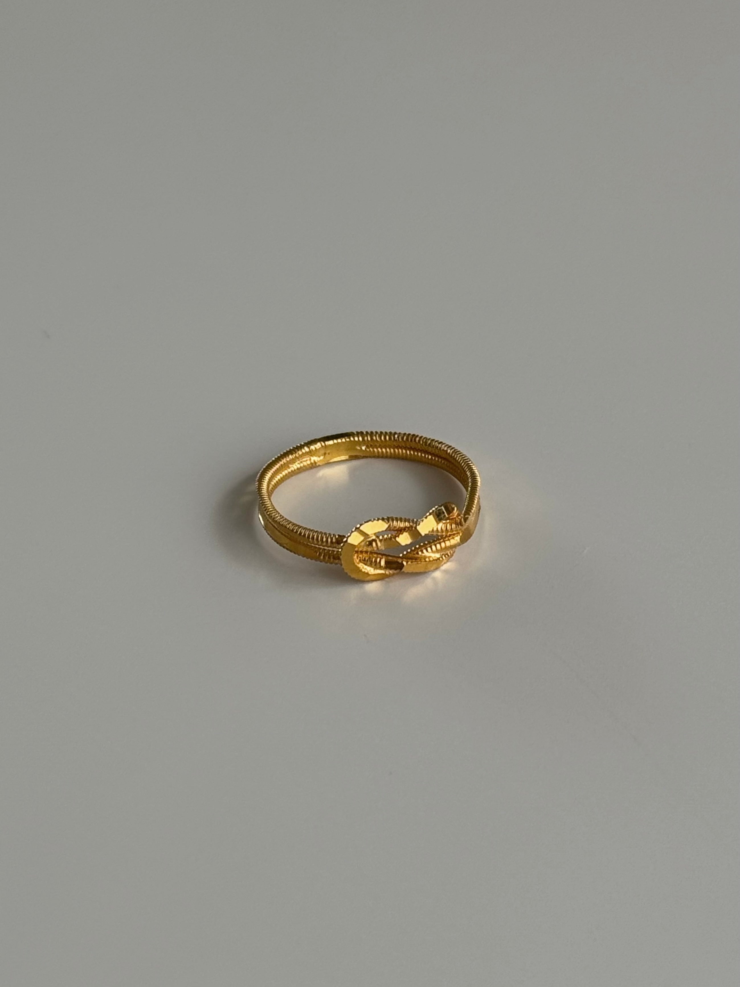 KÄRLEK KNUT RING | 925 SILVER