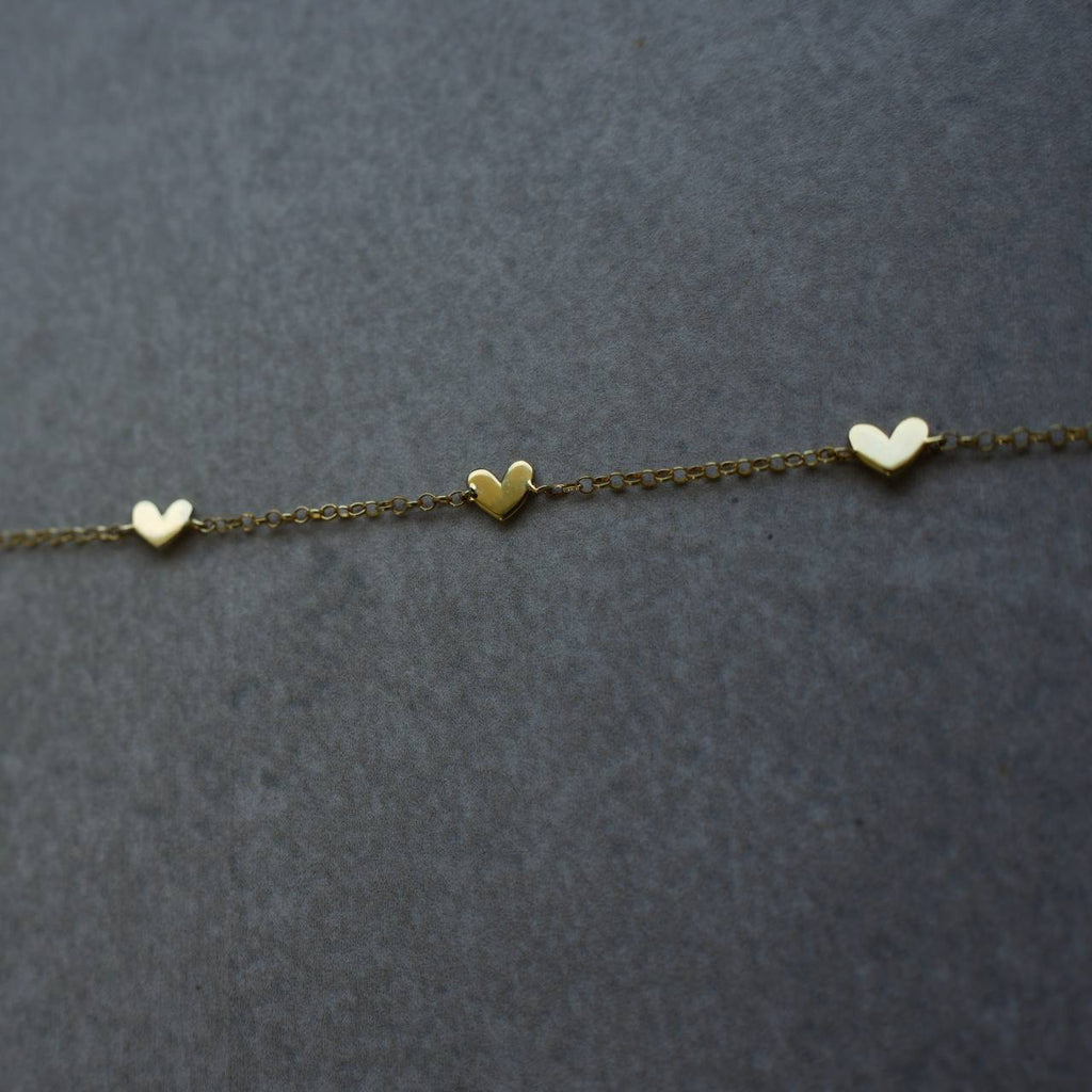 MINI HJÄRTA ARMBAND | 925 SILVER