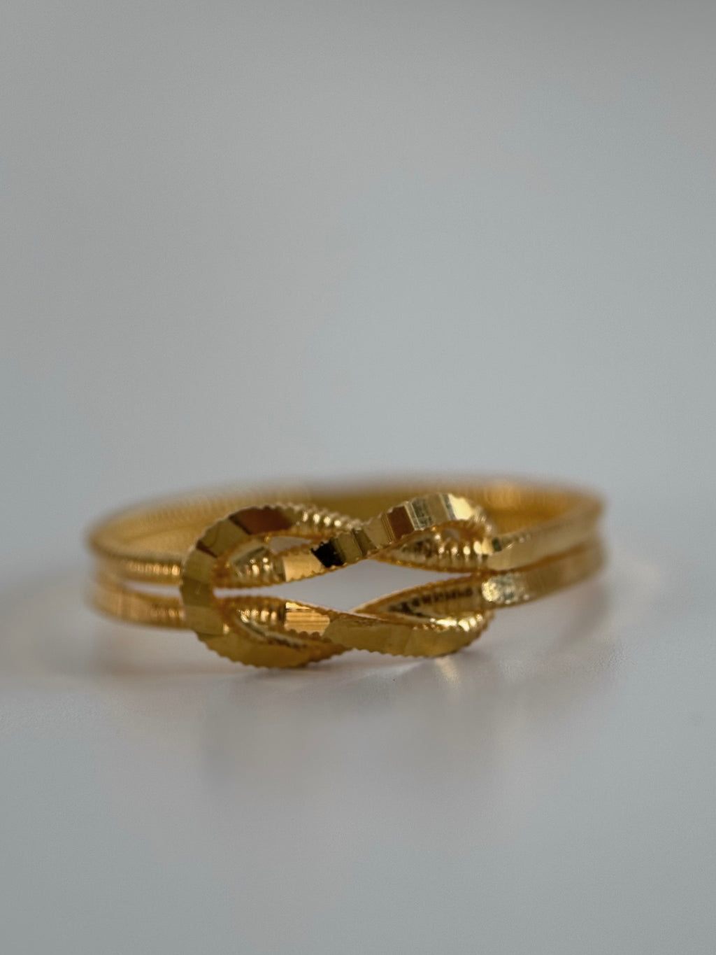 KÄRLEK KNUT RING | 925 SILVER