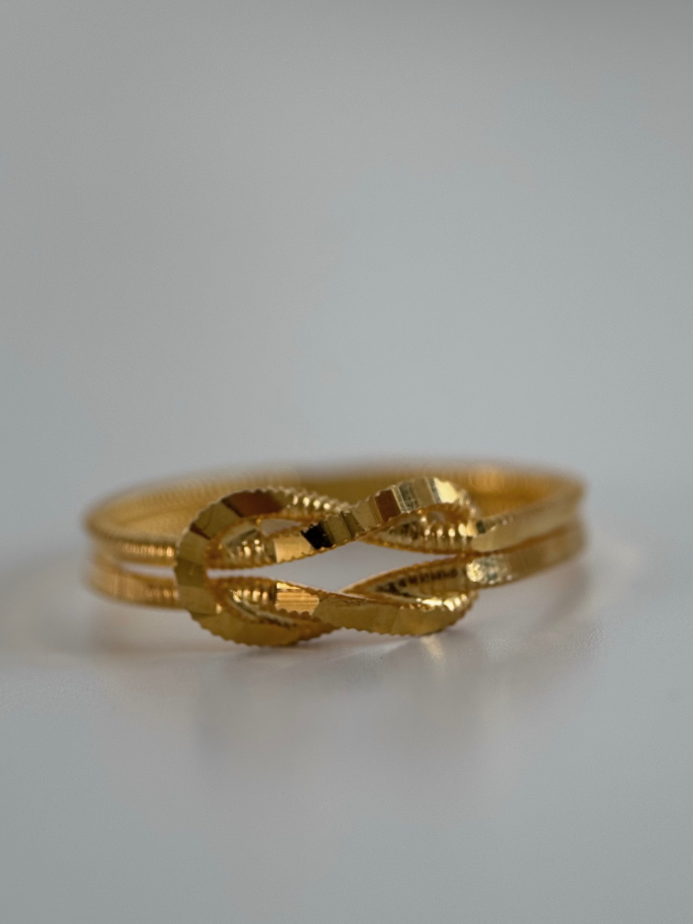 KÄRLEK KNUT RING | 925 SILVER