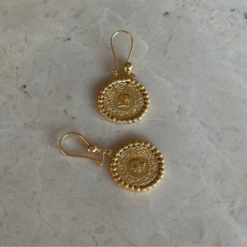 DORICA CEYREK ÖRHÄNGEN | 925 SILVER