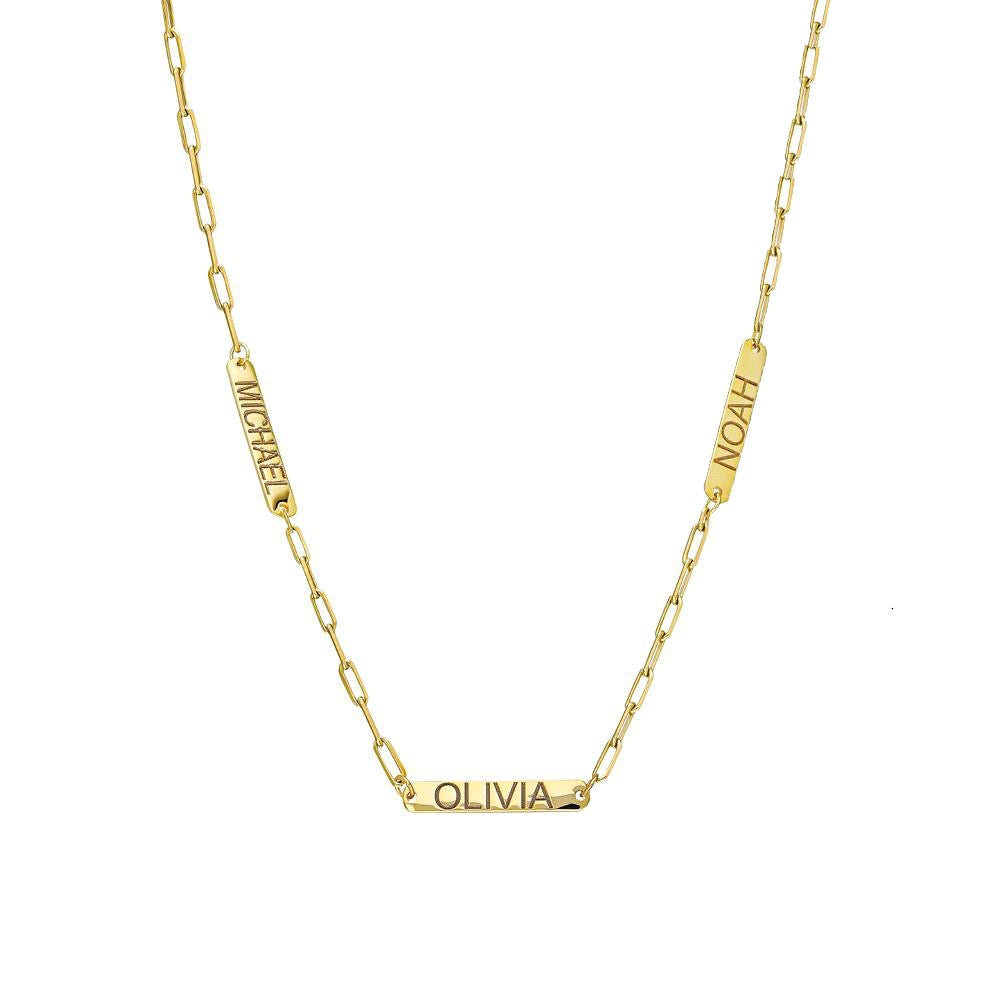 MULTI GRAVERING KRAGE | 925 SILVER