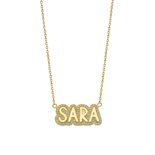 90’s Premium Namenskette (8725477130583)