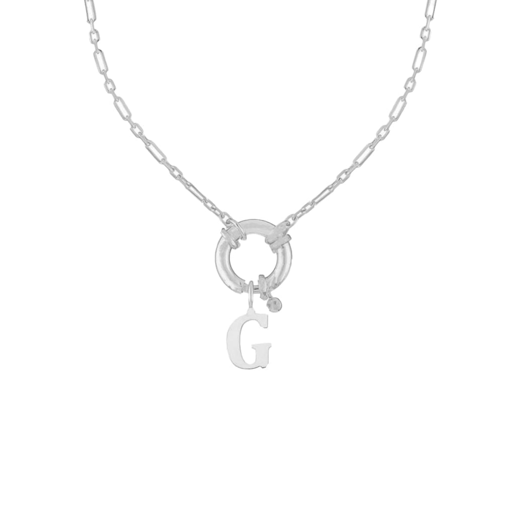 Chain Buchstaben Halskette (7017434087469)