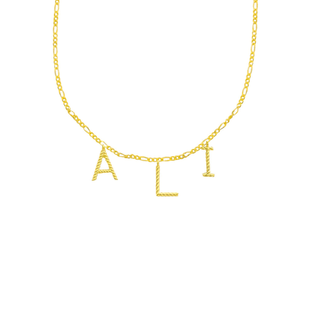 Chocker Wirbel Namenskette (7017452830765)