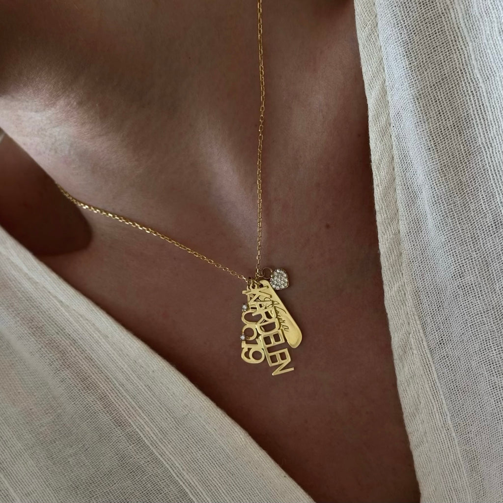 CHARM HALSBAND | 925 SILVER