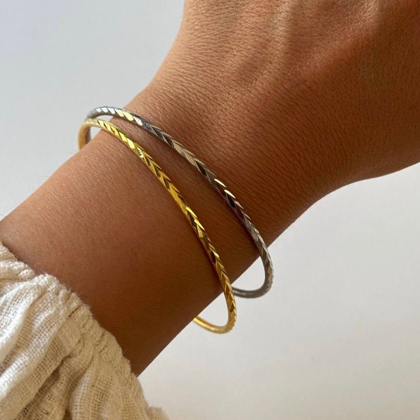 VELLY AJDA BANGLES | 925 SILVER