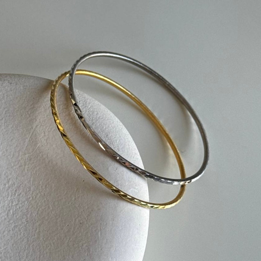 VELLY AJDA BANGLES | 925 SILVER
