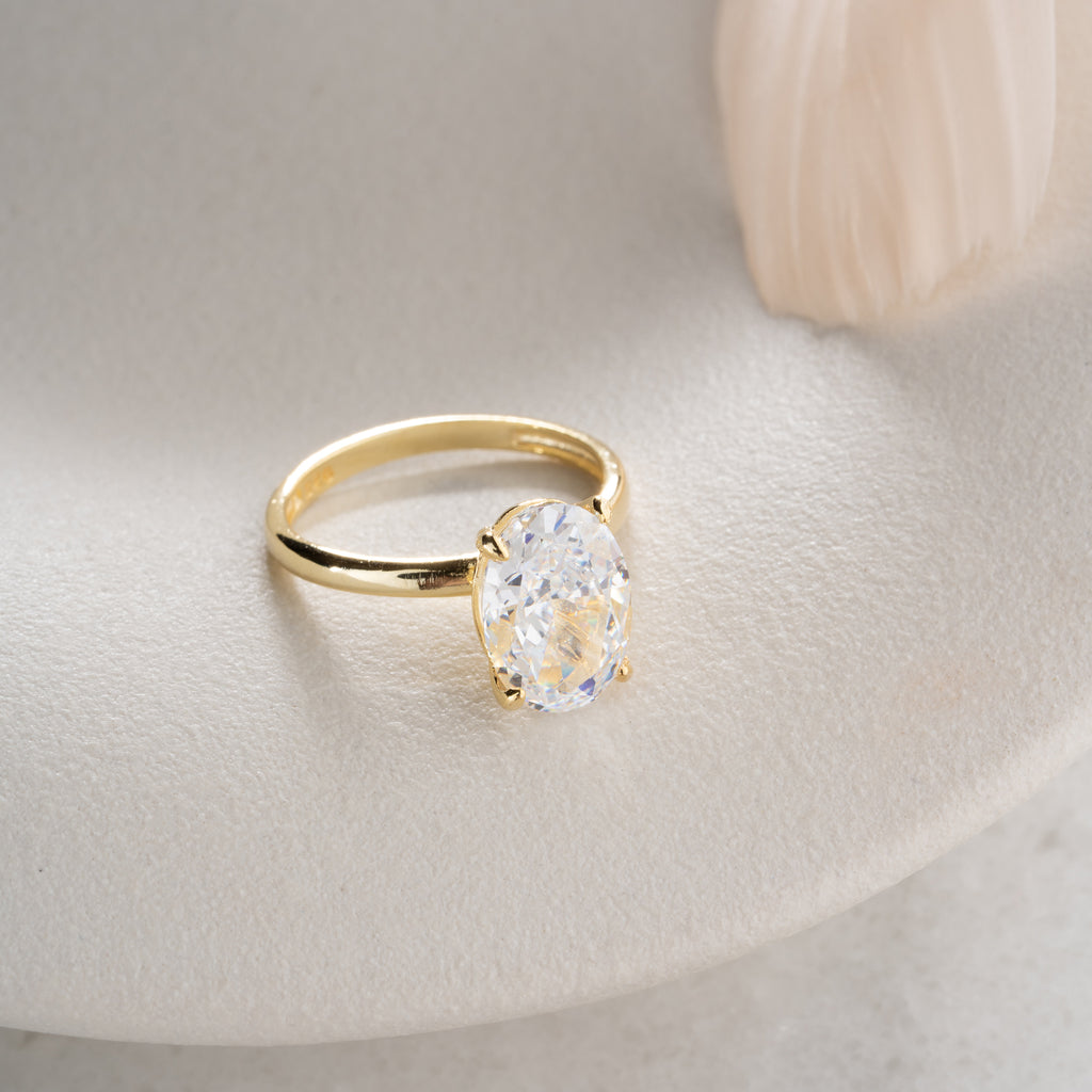 OVALIA RING | 925 SILVER