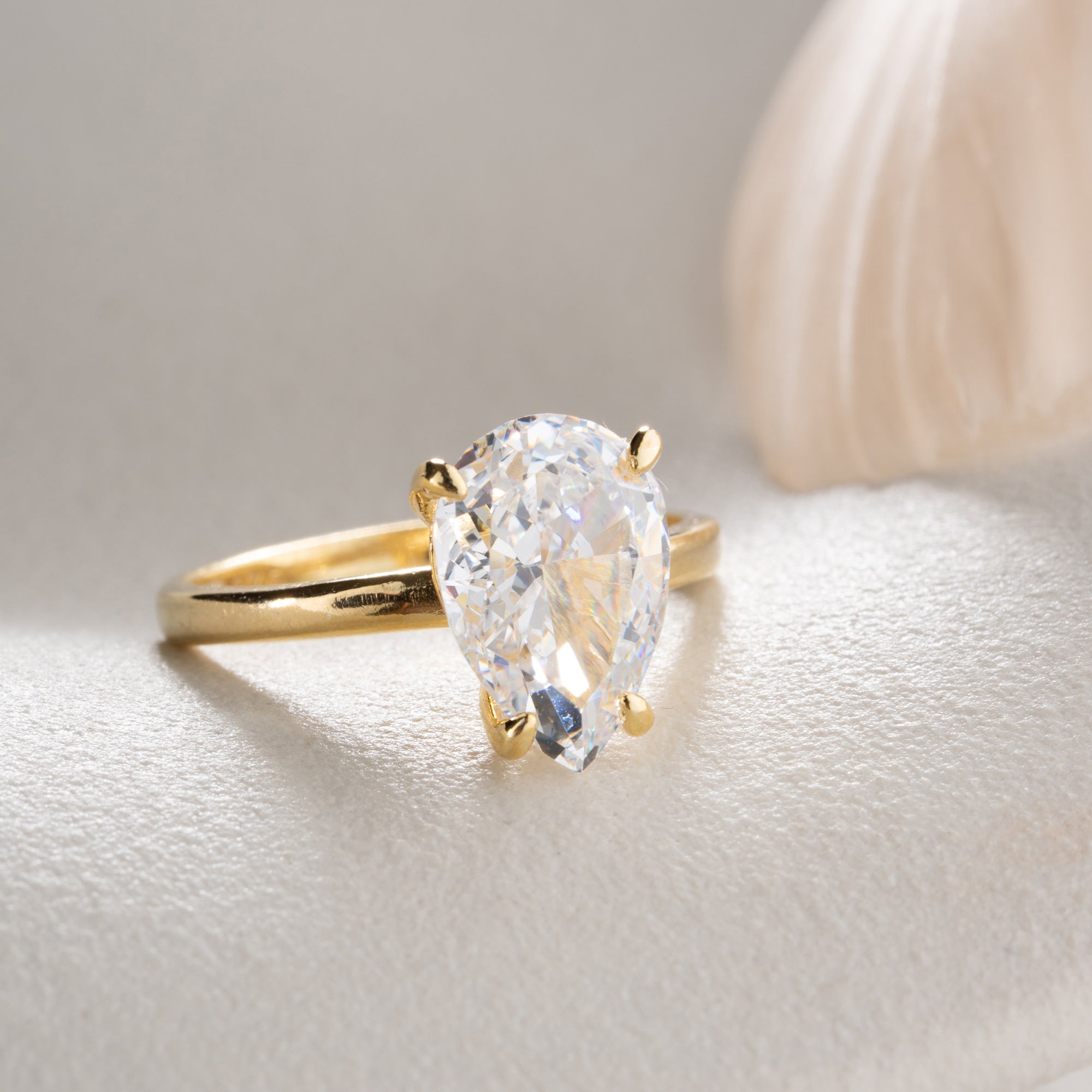 TEARDROP RING | 925 SILVER
