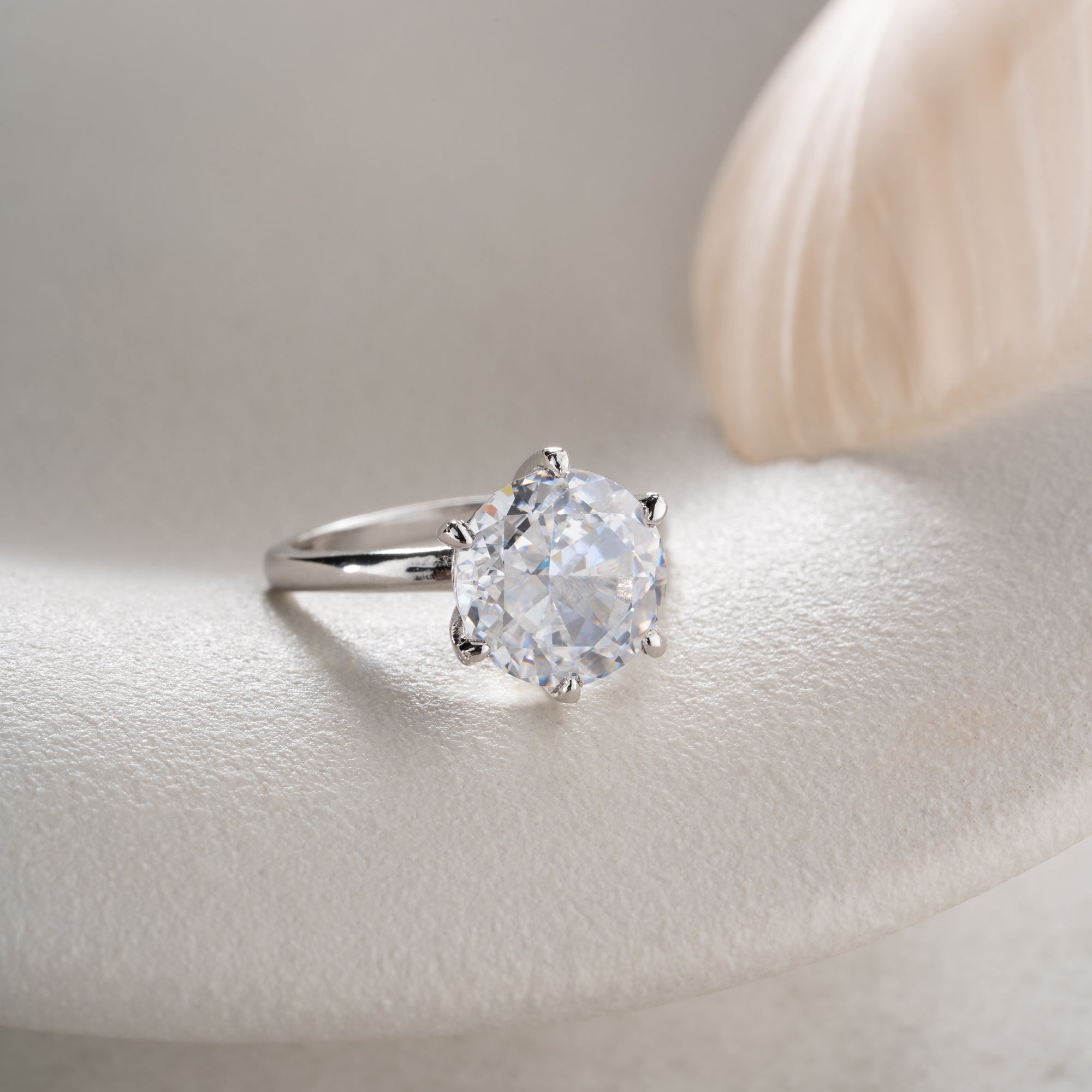 OVALIA SILVER RING | 925 SILVER