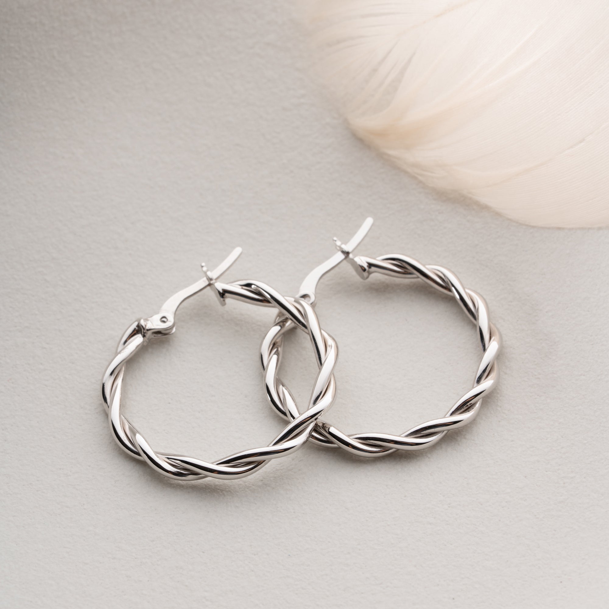 KORDELLÖRHÄNGEN | 925 SILVER