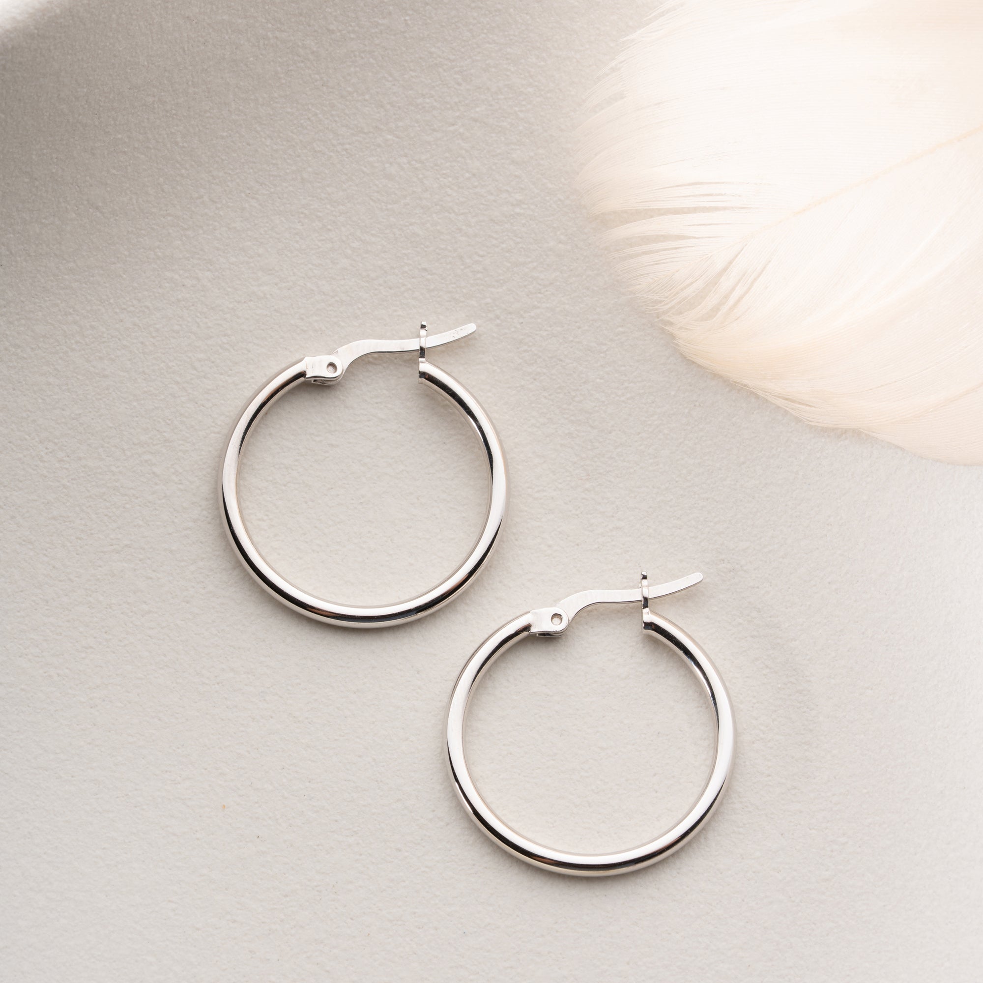 ENKLA ÖRHÄNGEN | 925 SILVER