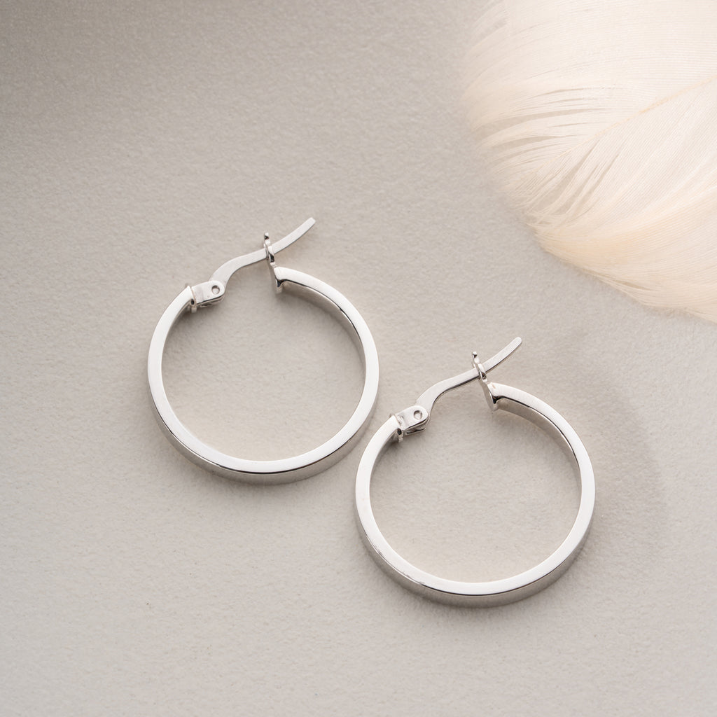 BREDA BASIC ÖRHÄNGEN | 925 SILVER