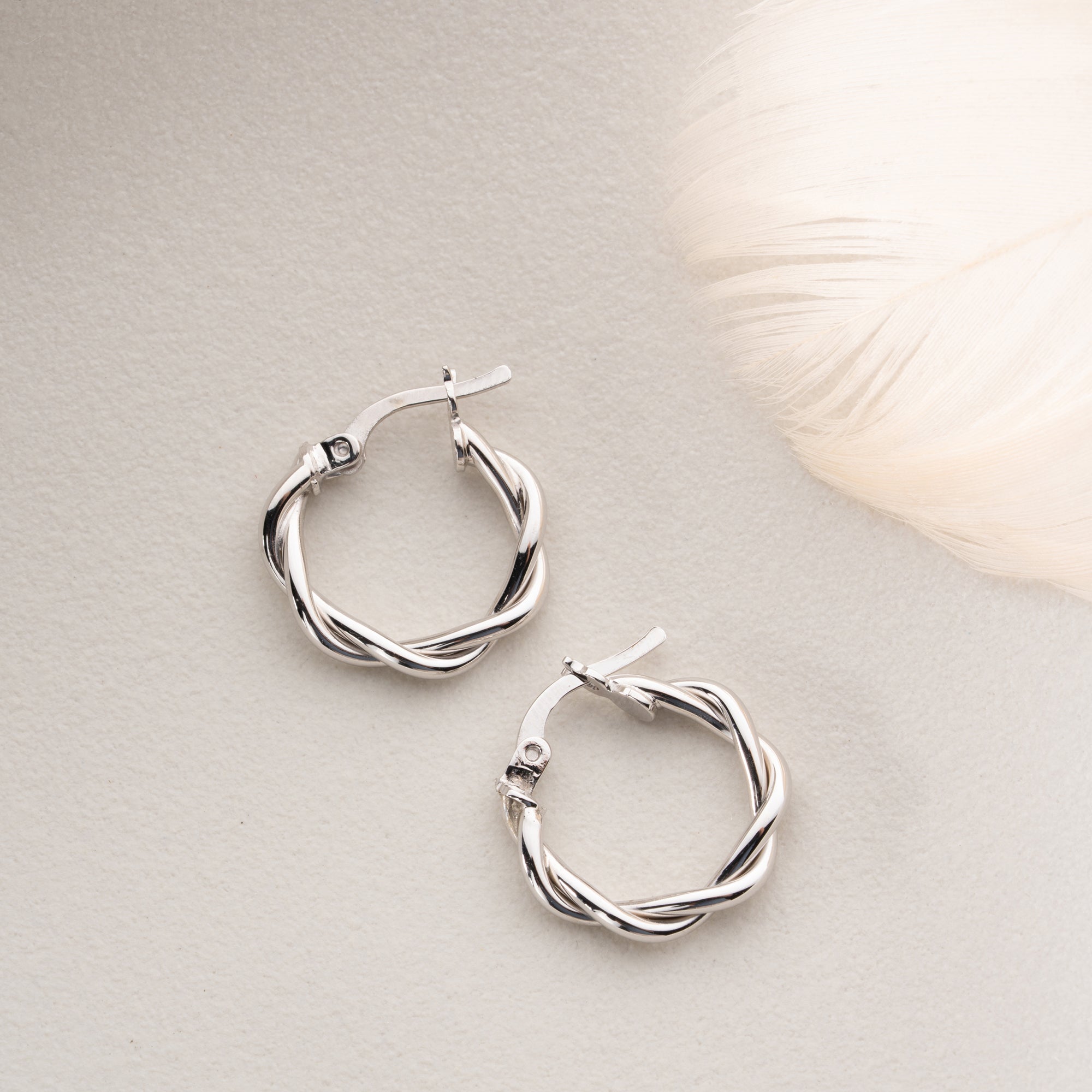 MINIMALISTISKA KORDELL ÖRHÄNGEN | 925 SILVER