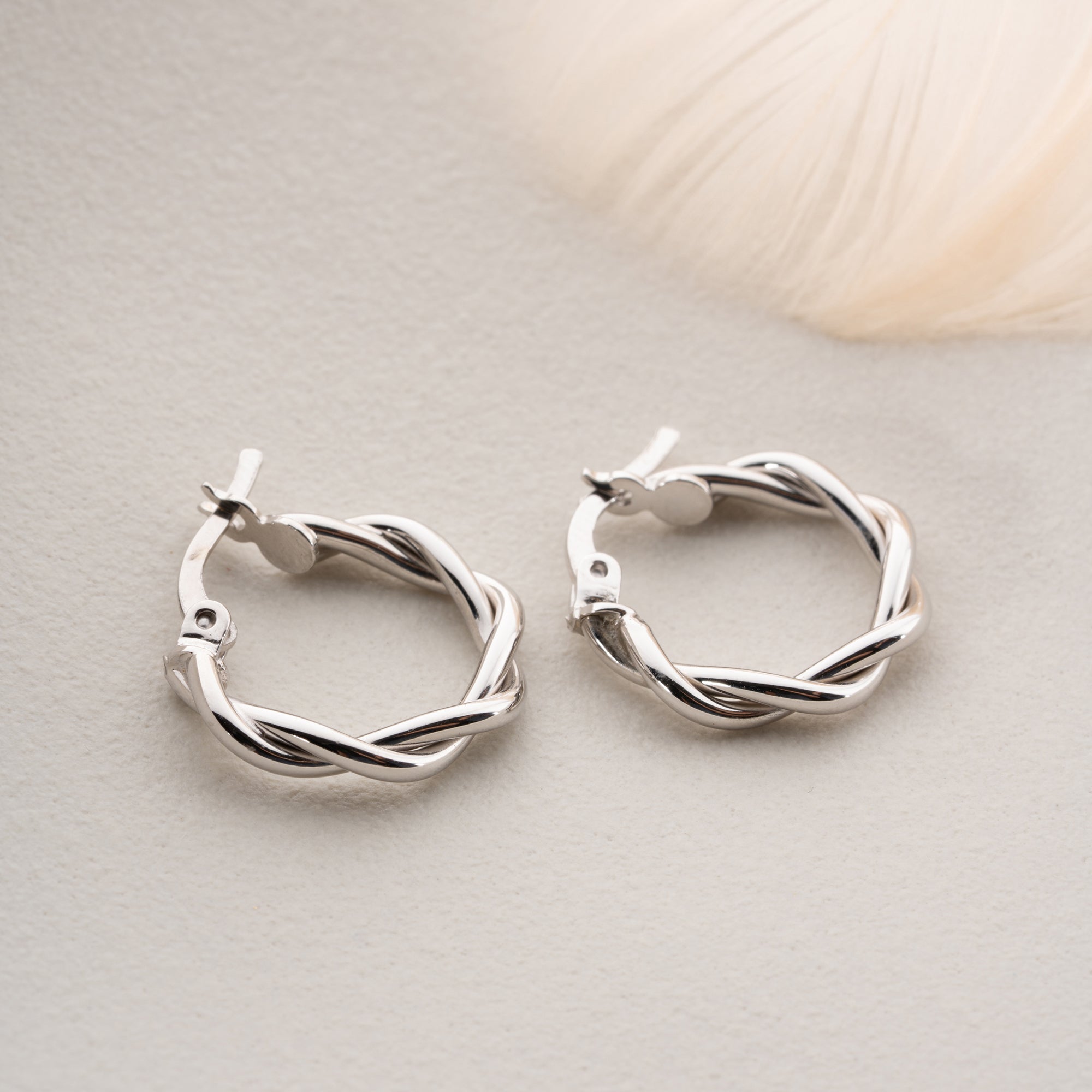 MINIMALISTISKA KORDELL ÖRHÄNGEN | 925 SILVER
