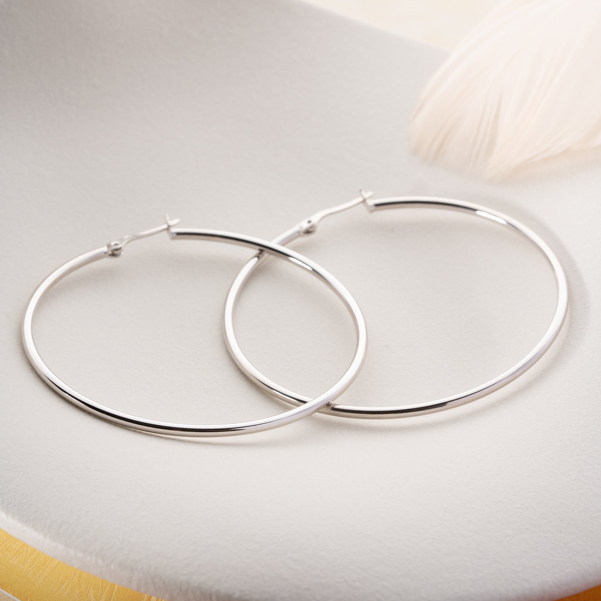 STORA CREOLÖRHÄNGEN | 925 SILVER