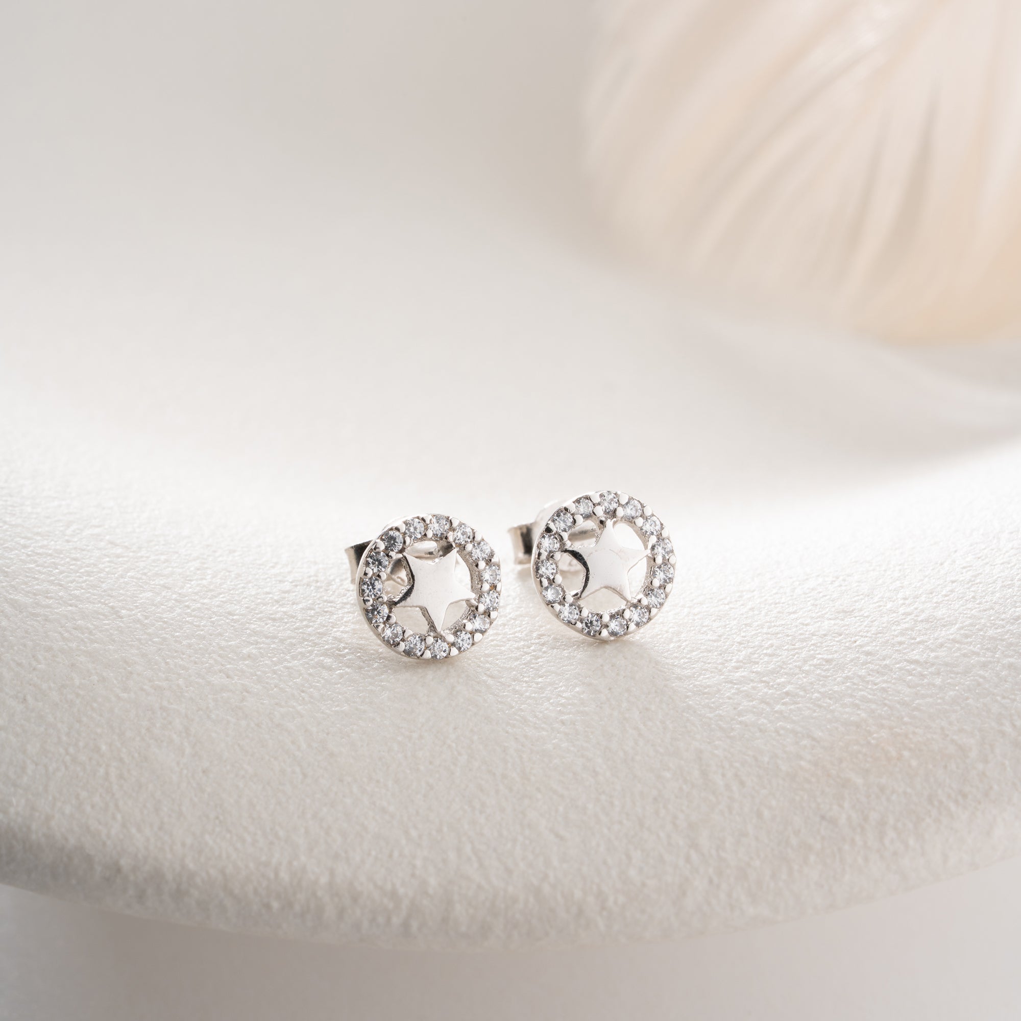 MINI STJÄRNÖRHÄNGEN | 925 SILVER