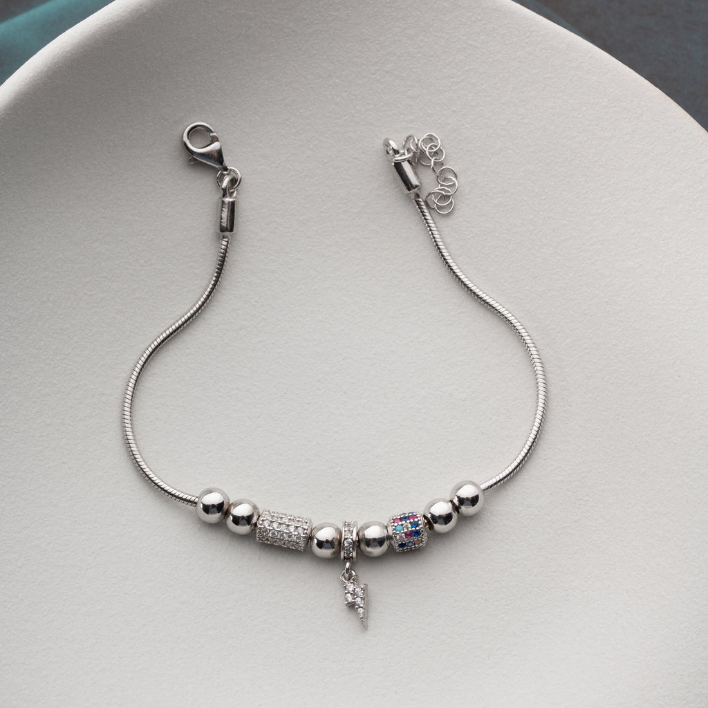 MULTICHARMARMBAND | 925 SILVER
