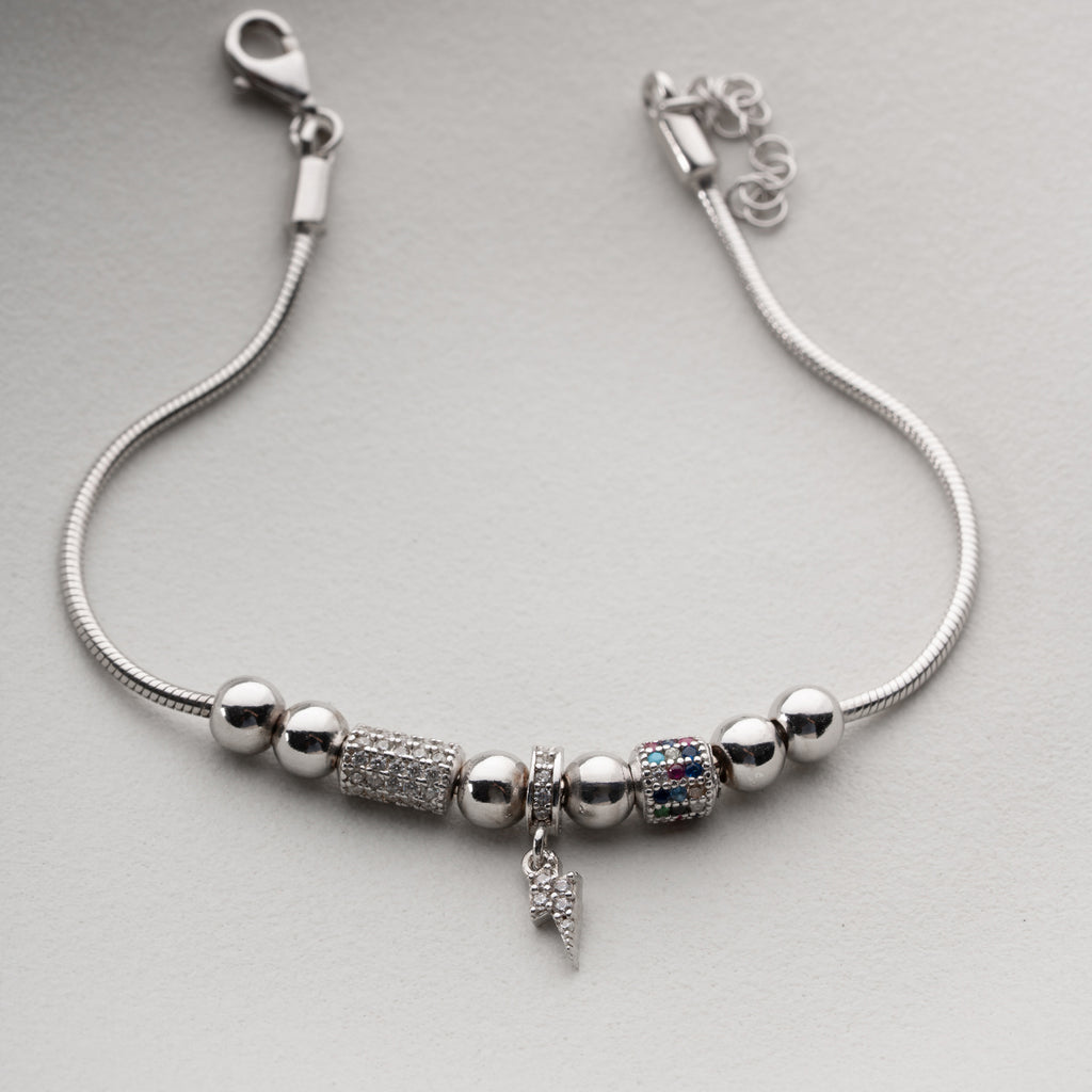 MULTICHARMARMBAND | 925 SILVER