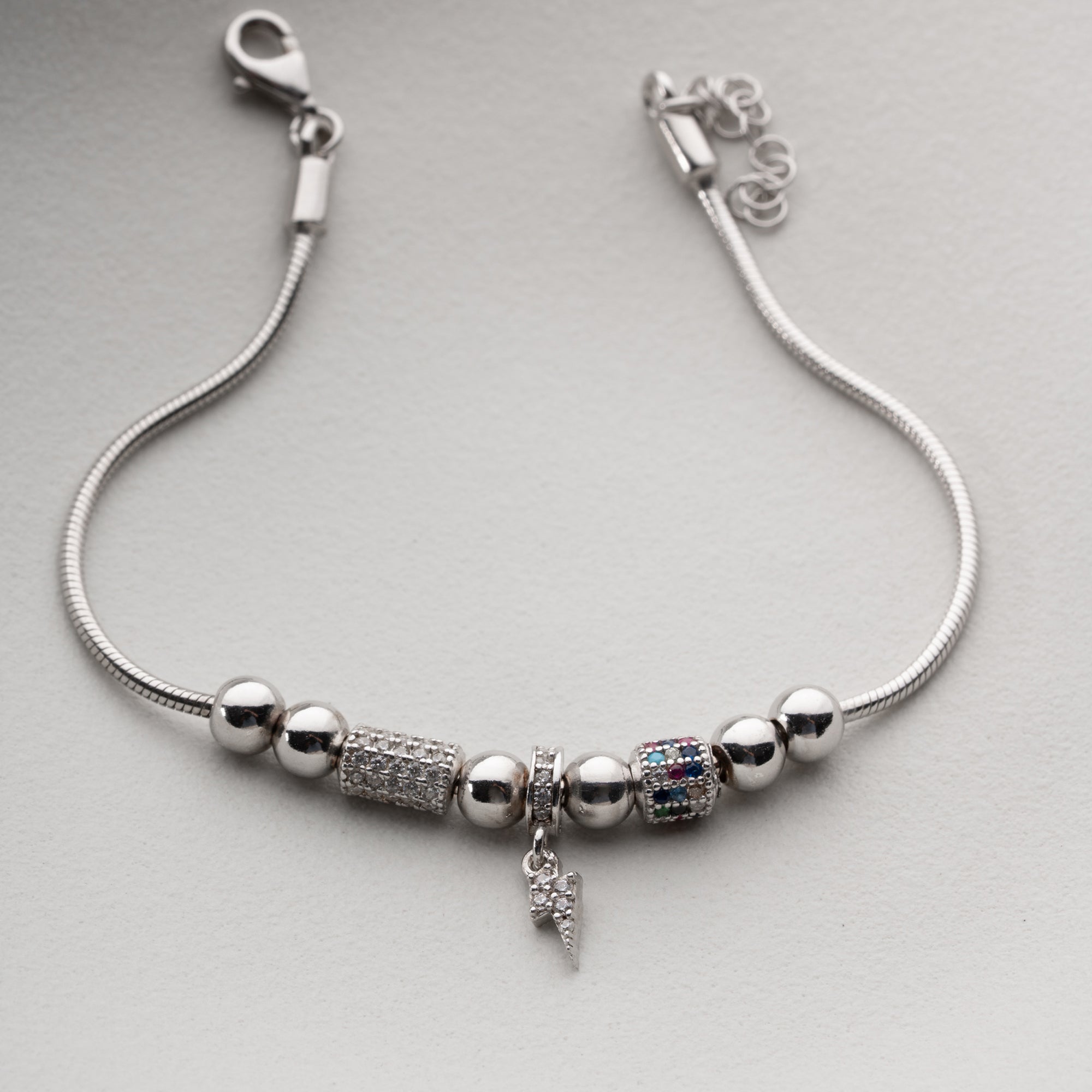 MULTICHARMARMBAND | 925 SILVER