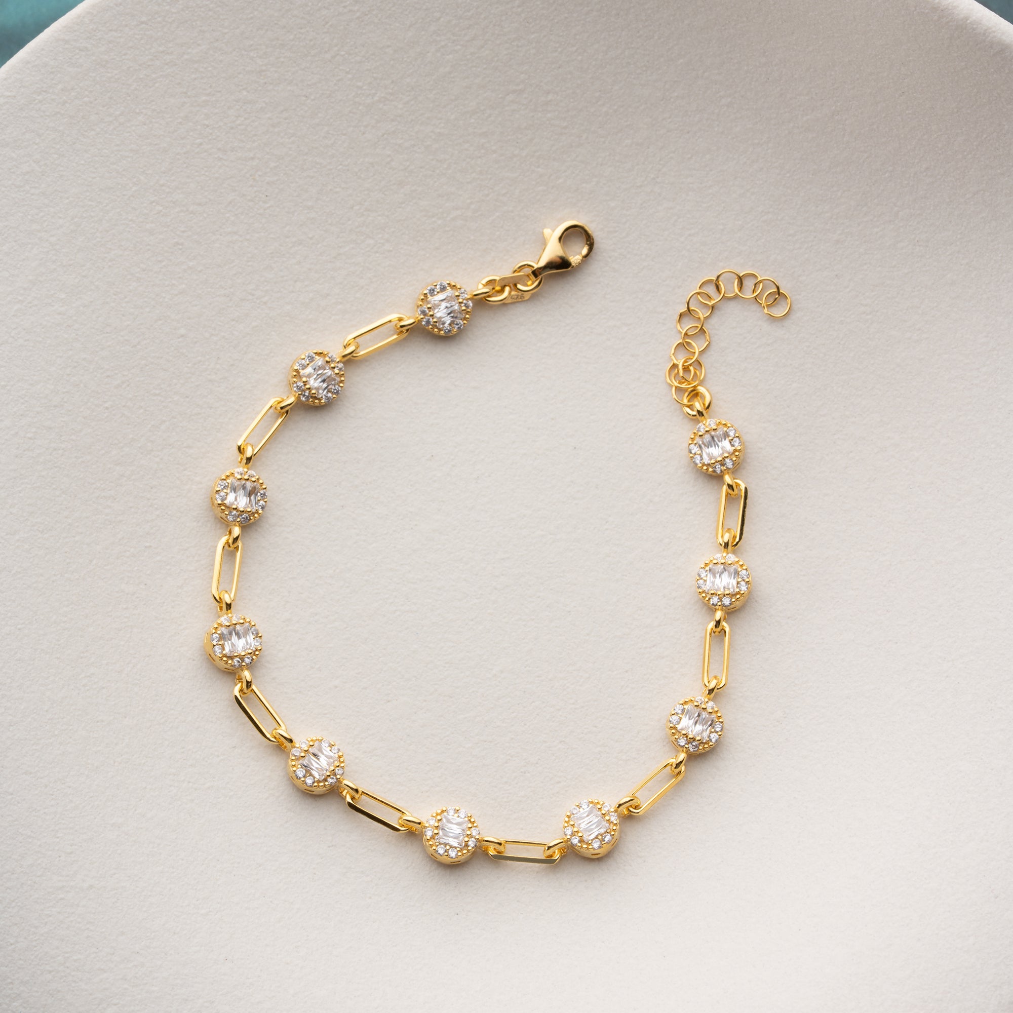 MULTIZIRKONARMBAND | 925 SILVER