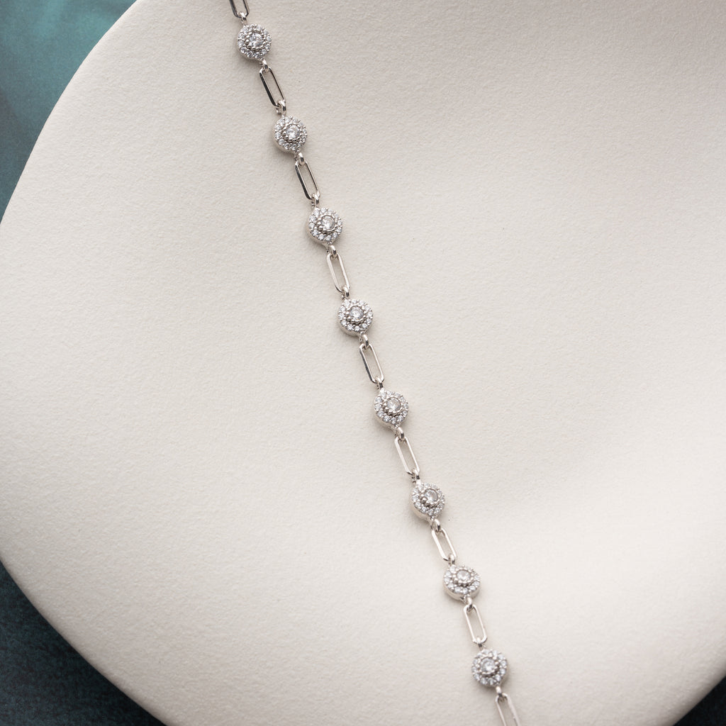 MULTIZIRKONARMBAND | 925 SILVER