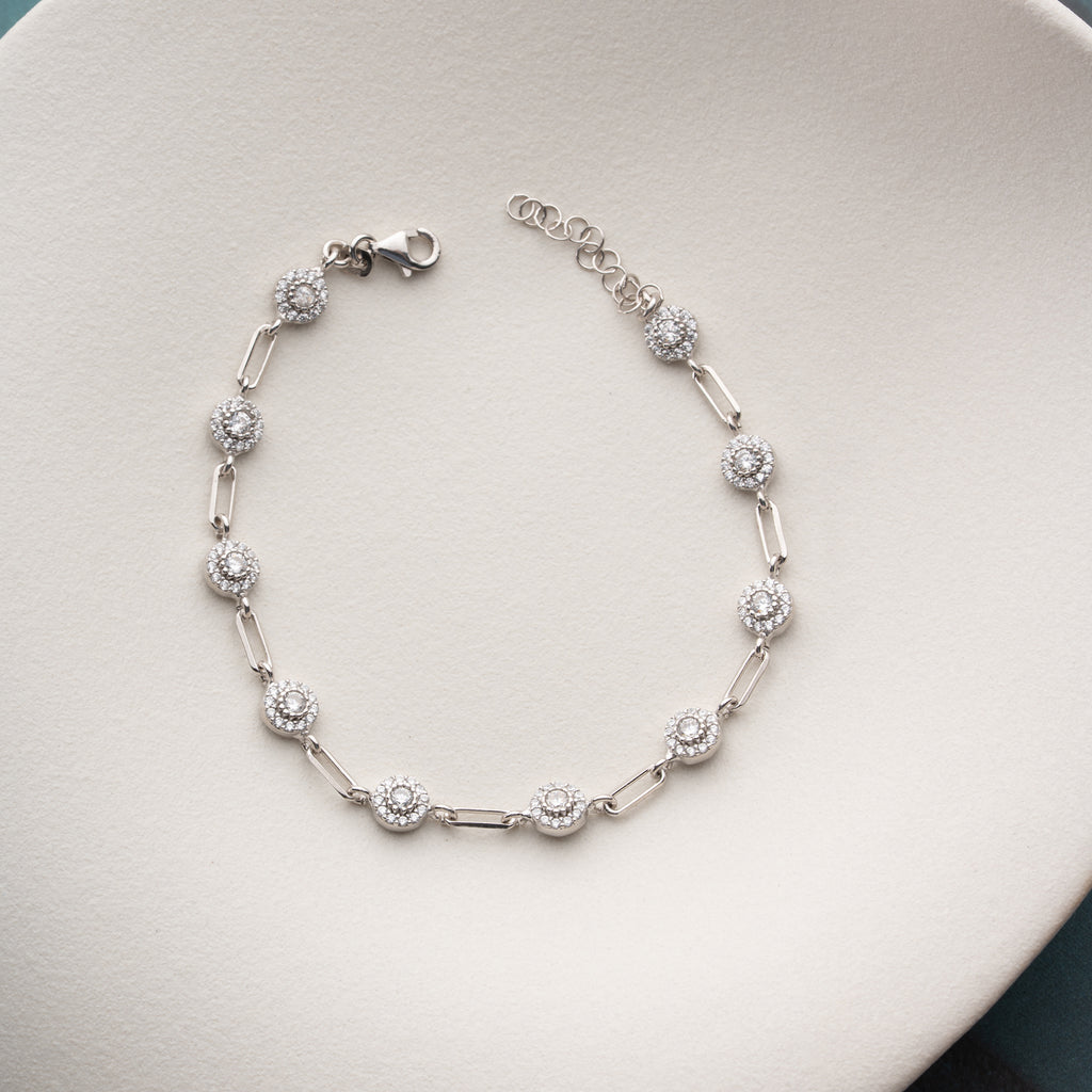 MULTIZIRKONARMBAND | 925 SILVER