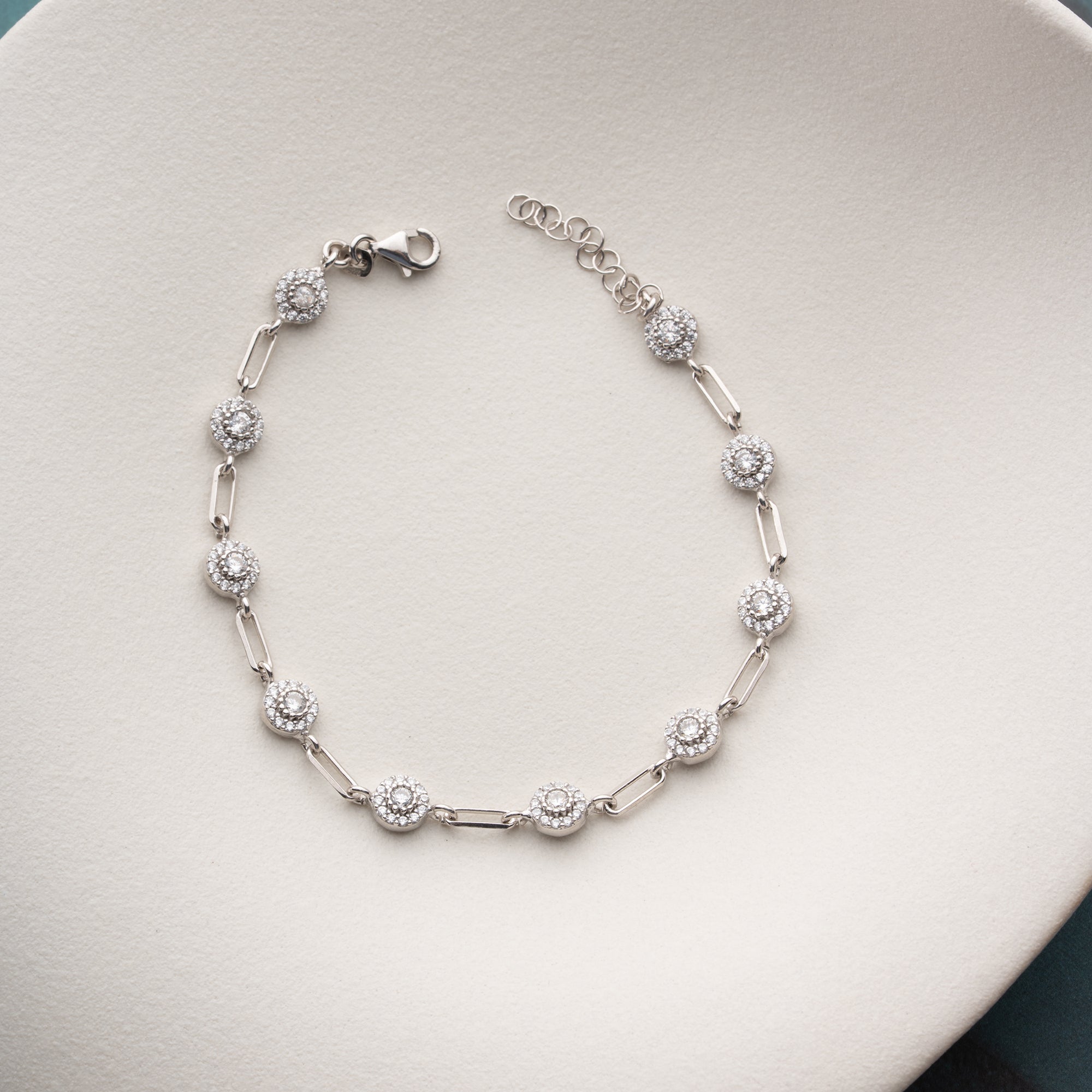 MULTIZIRKONARMBAND | 925 SILVER