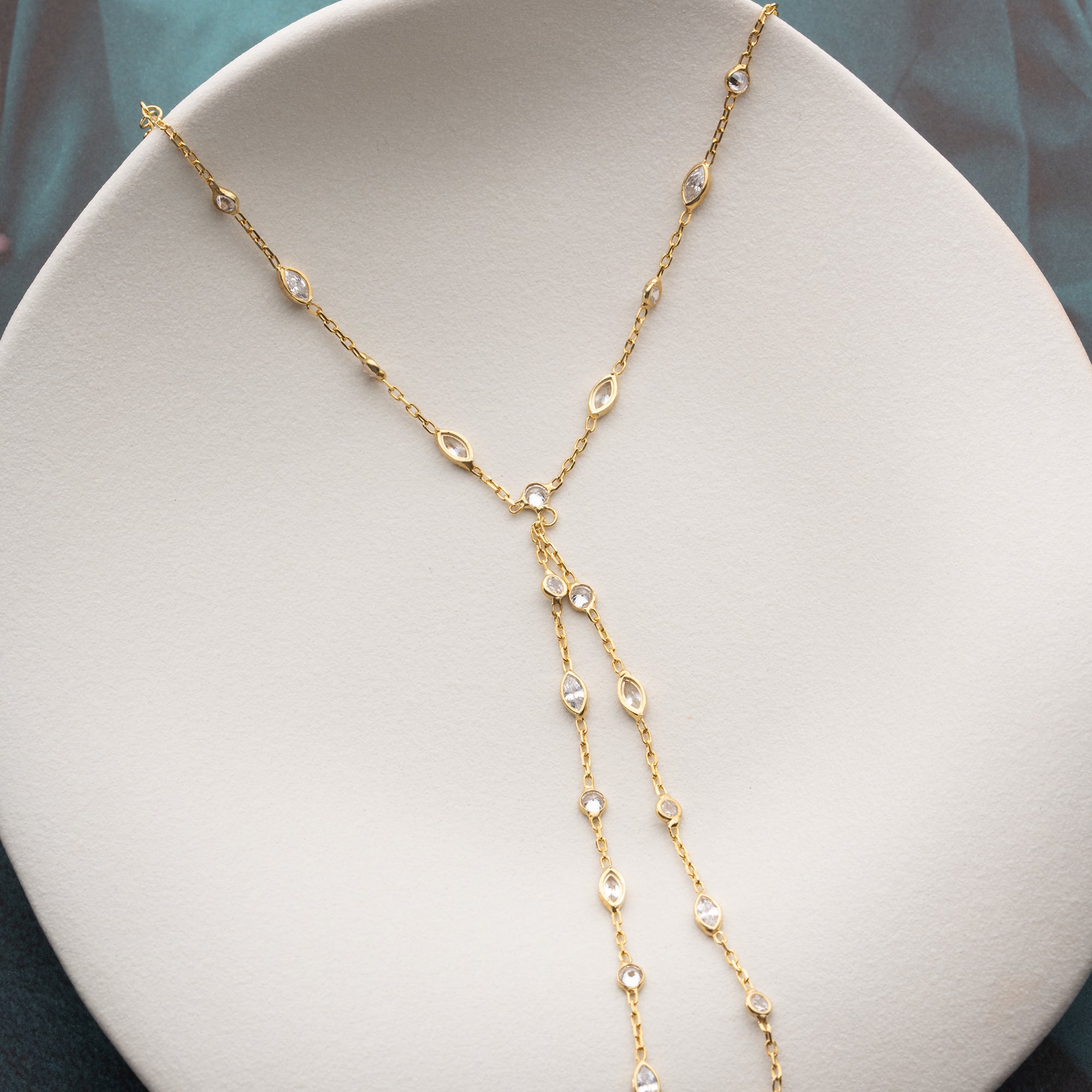 HANDSMYCKE MED ZIRKONER | 925 SILVER