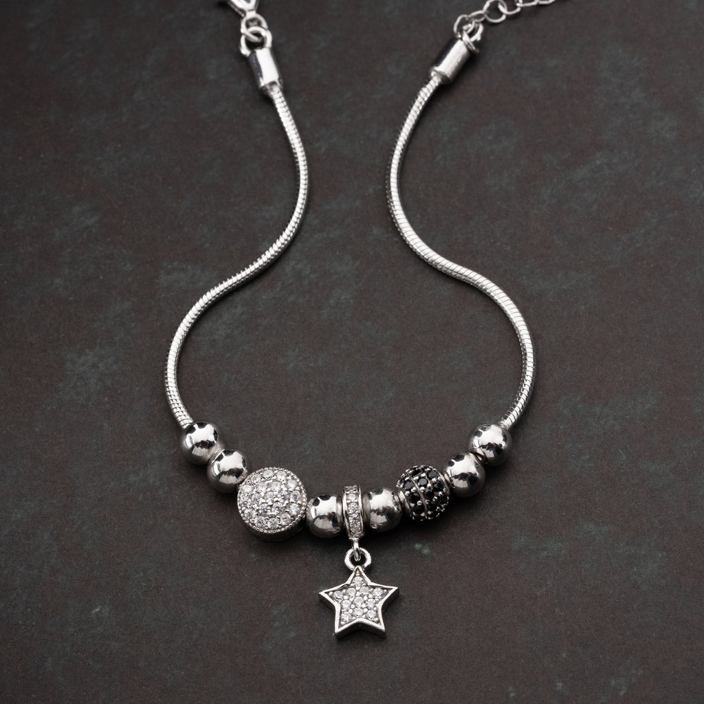 STJÄRNCHARMARMBAND | 925 SILVER