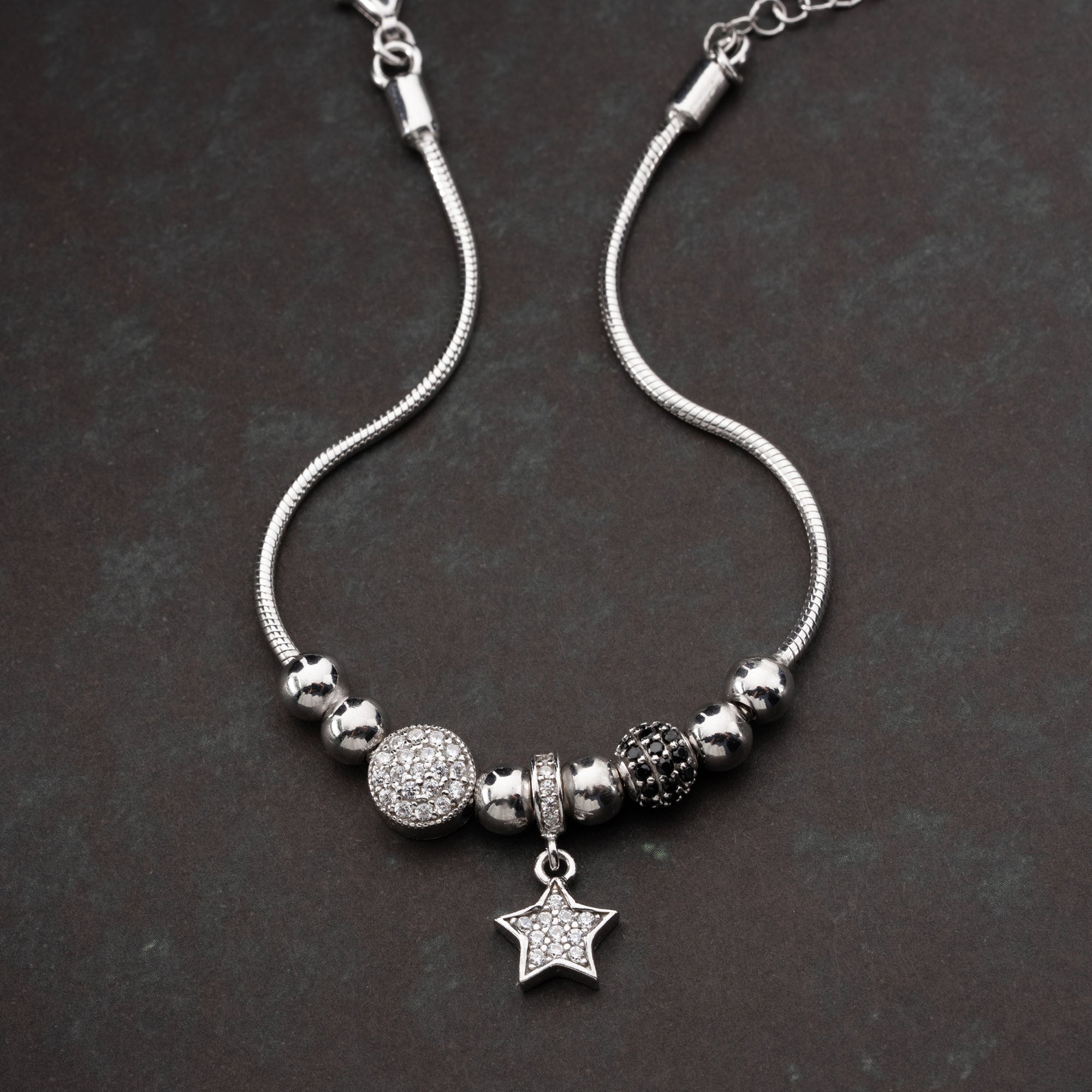 STJÄRNCHARMARMBAND | 925 SILVER