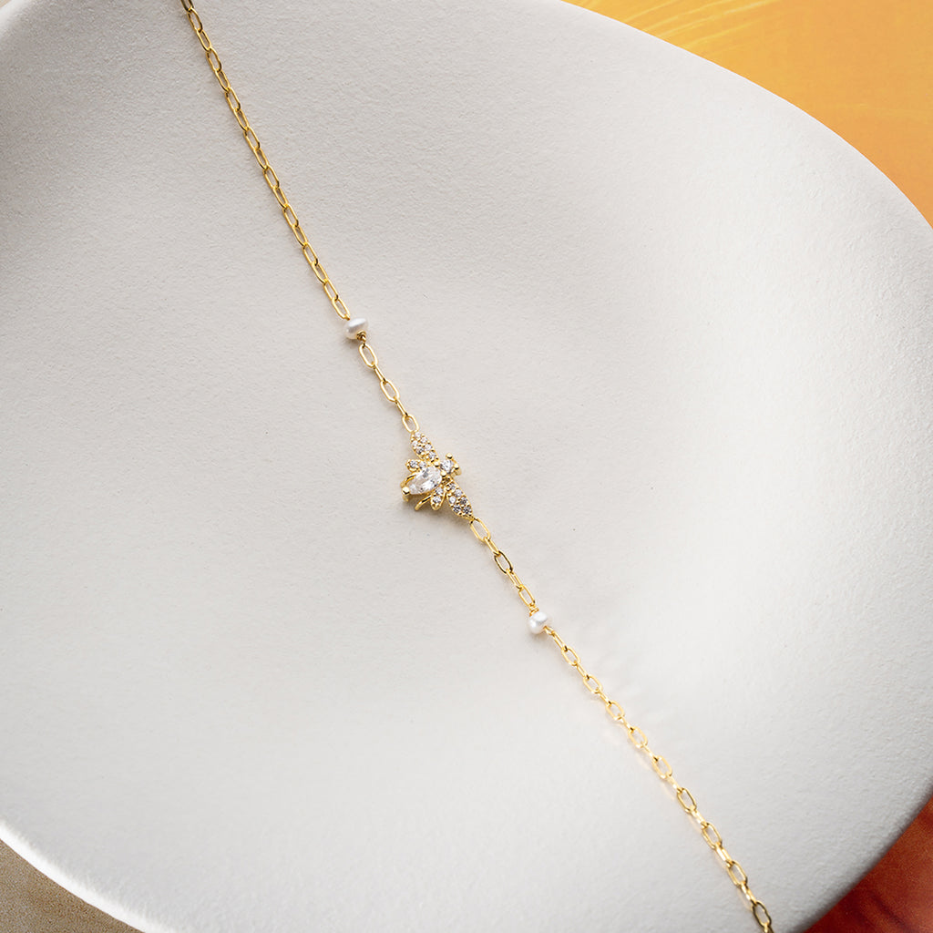 PEARL MIA ARMBAND | 925 SILVER