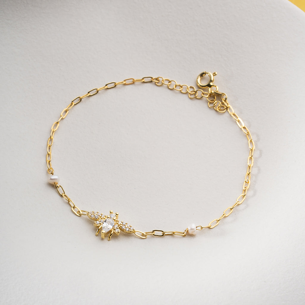 PEARL MIA ARMBAND | 925 SILVER