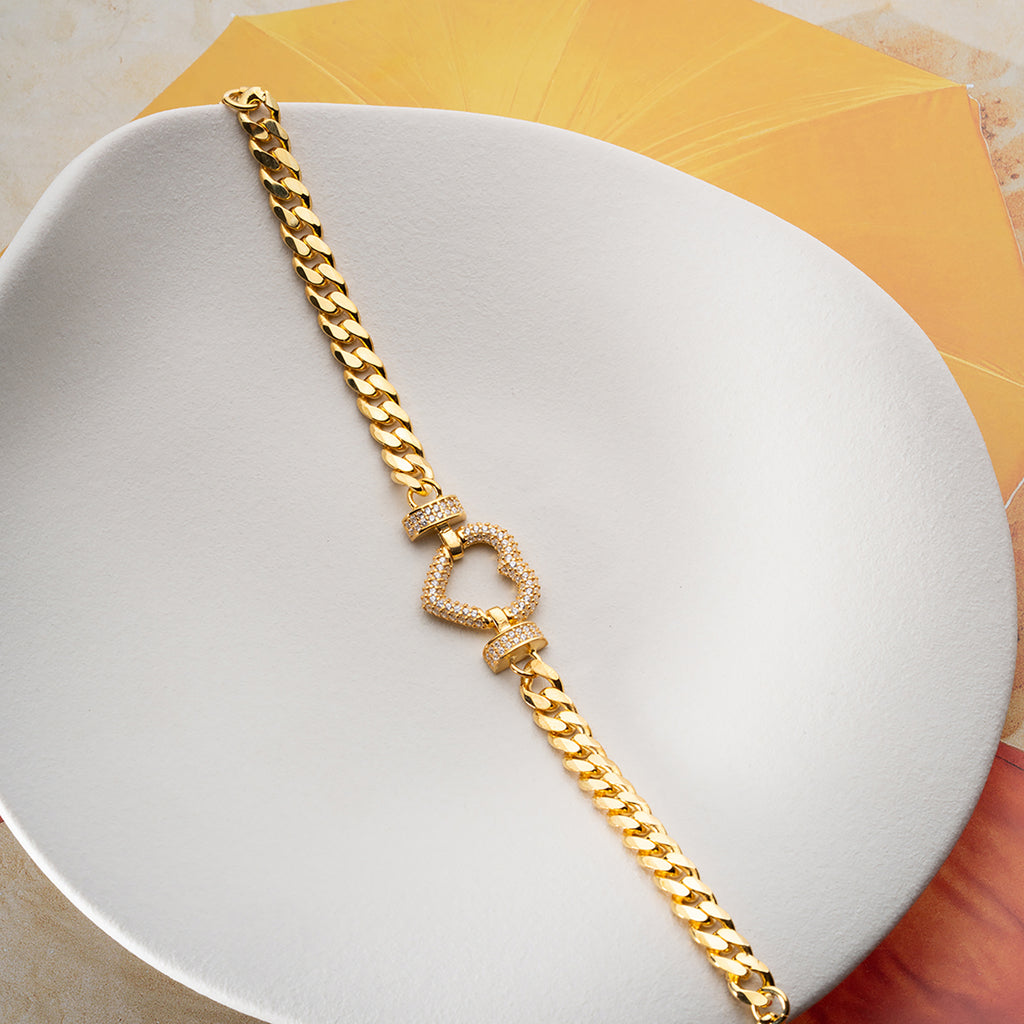 MEE HJÄRTA ARMBAND | 925 SILVER