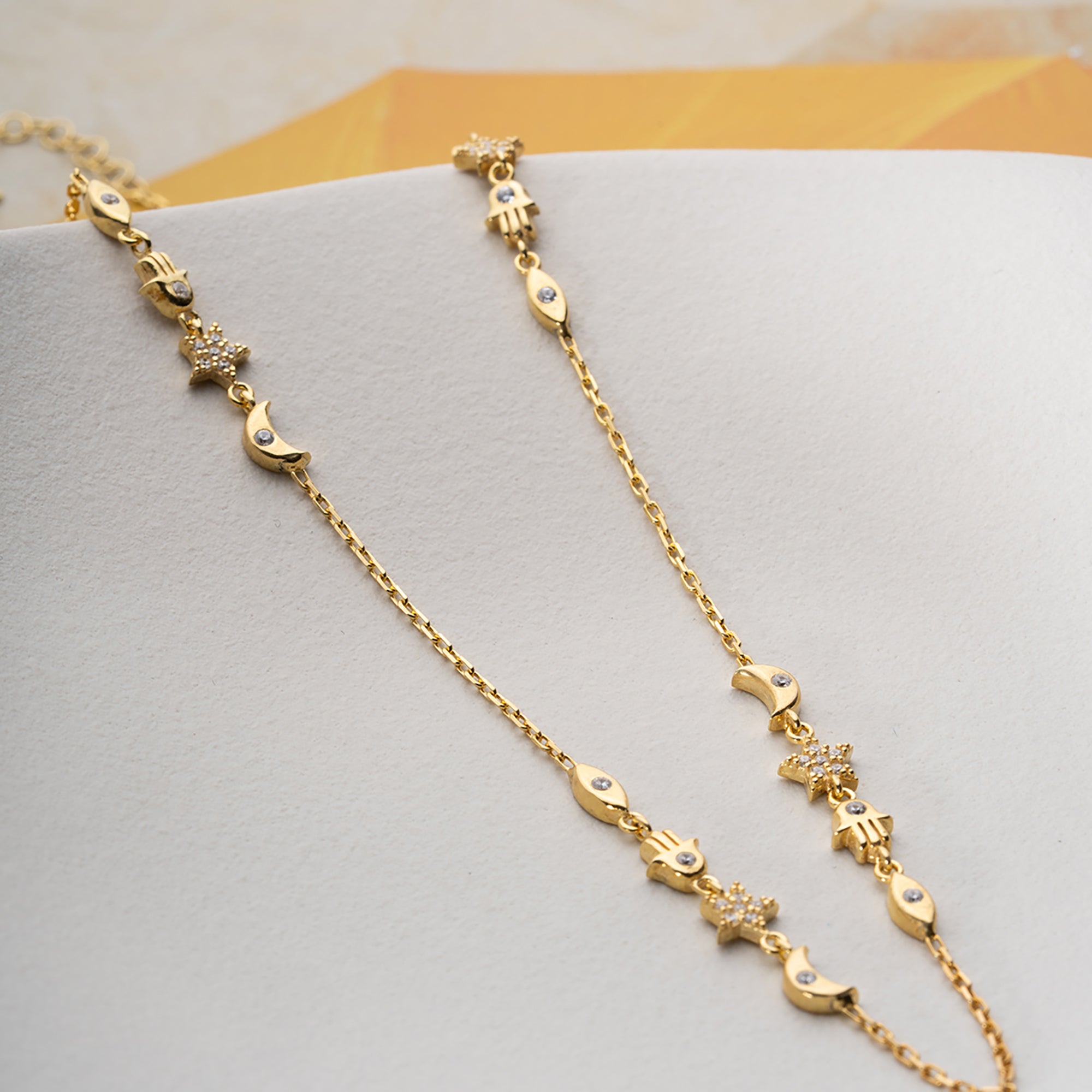 LONA MOON KEDJA | 925 SILVER 