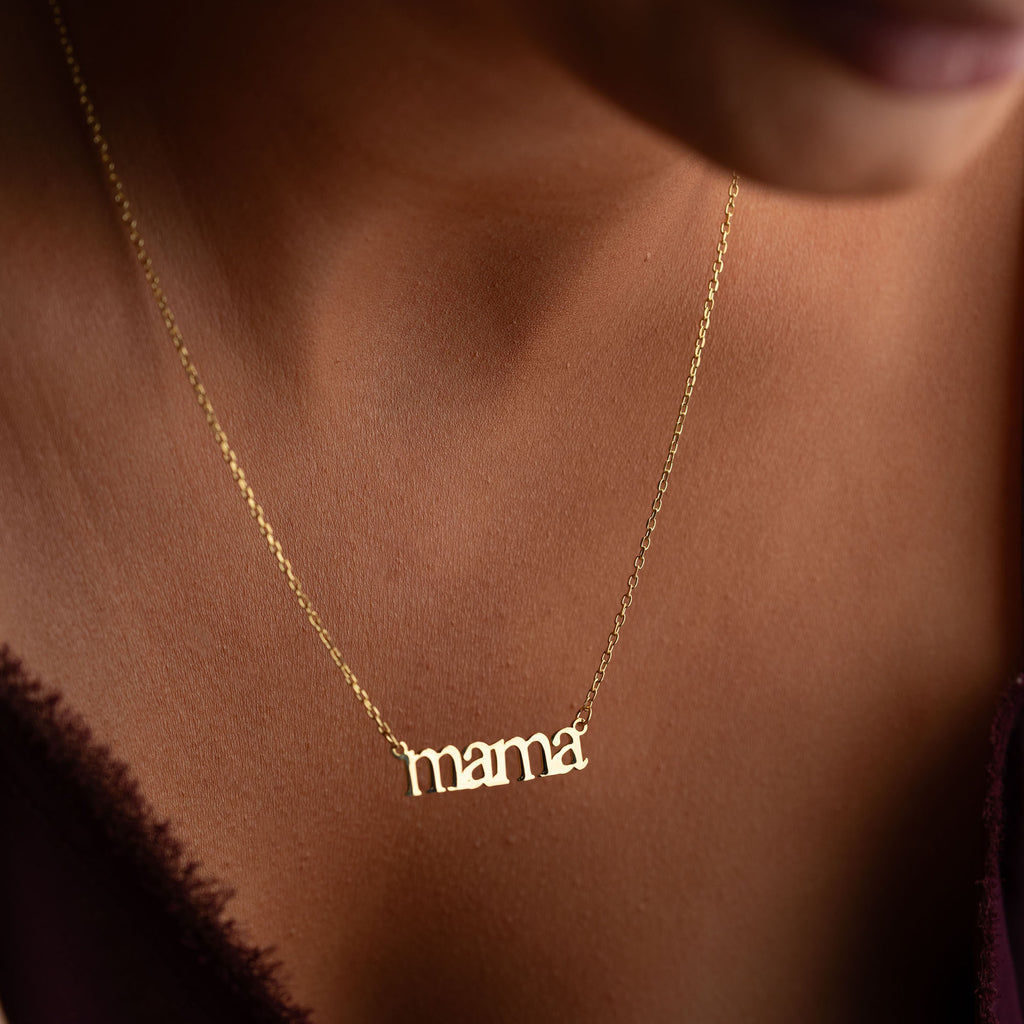 MAMA NAMNHALSBAND | 925 SILVER