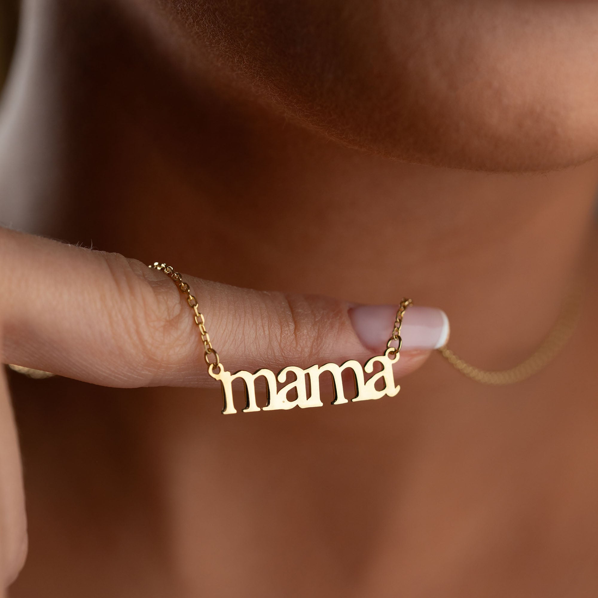 MAMA NAMNHALSBAND | 925 SILVER
