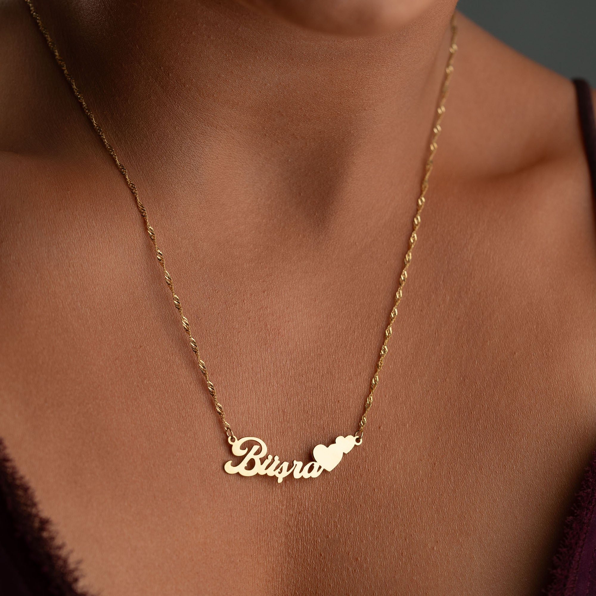 HEARTBEAT NAMNHALSBAND | 925 SILVER