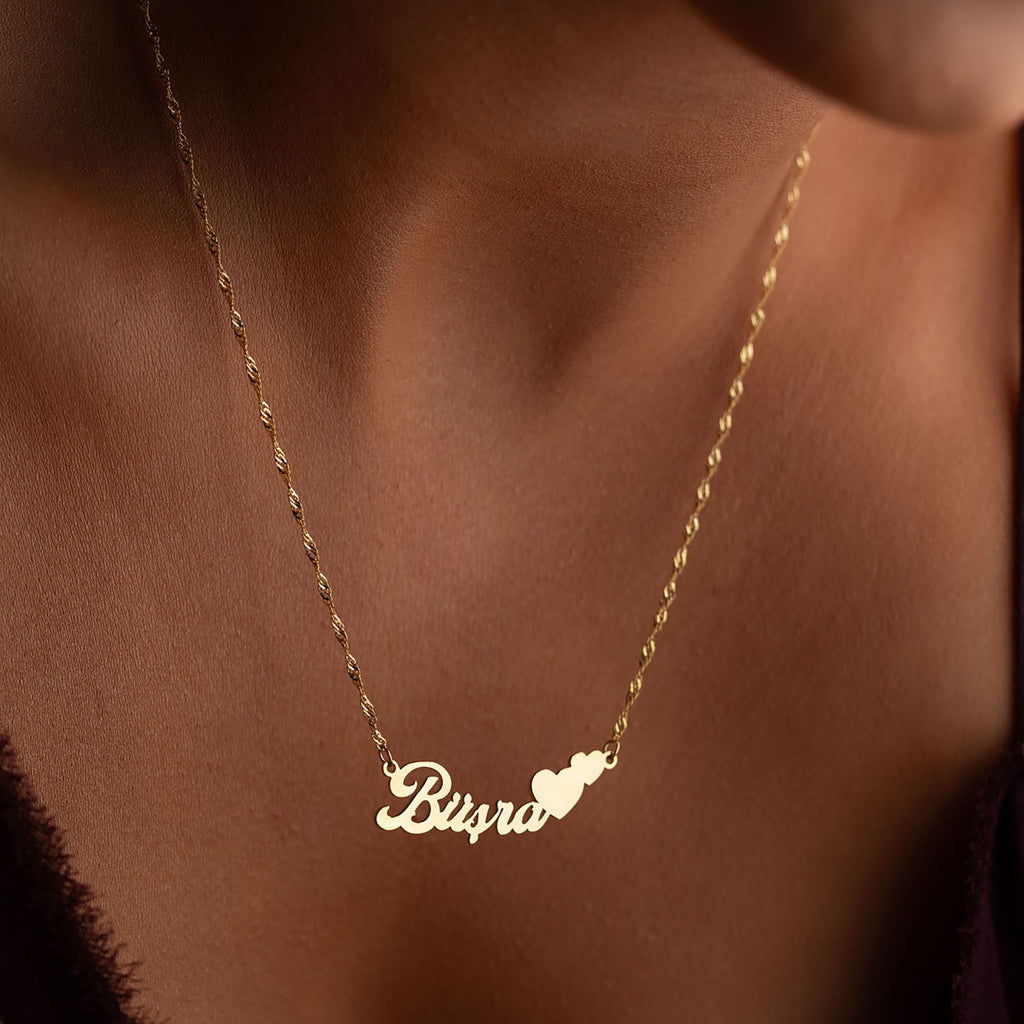 HEARTBEAT NAMNHALSBAND | 925 SILVER