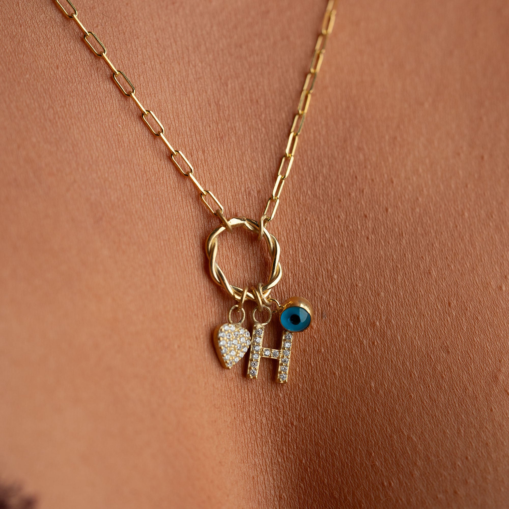 CHARM PROTECTION HALSBAND | 925 SILVER