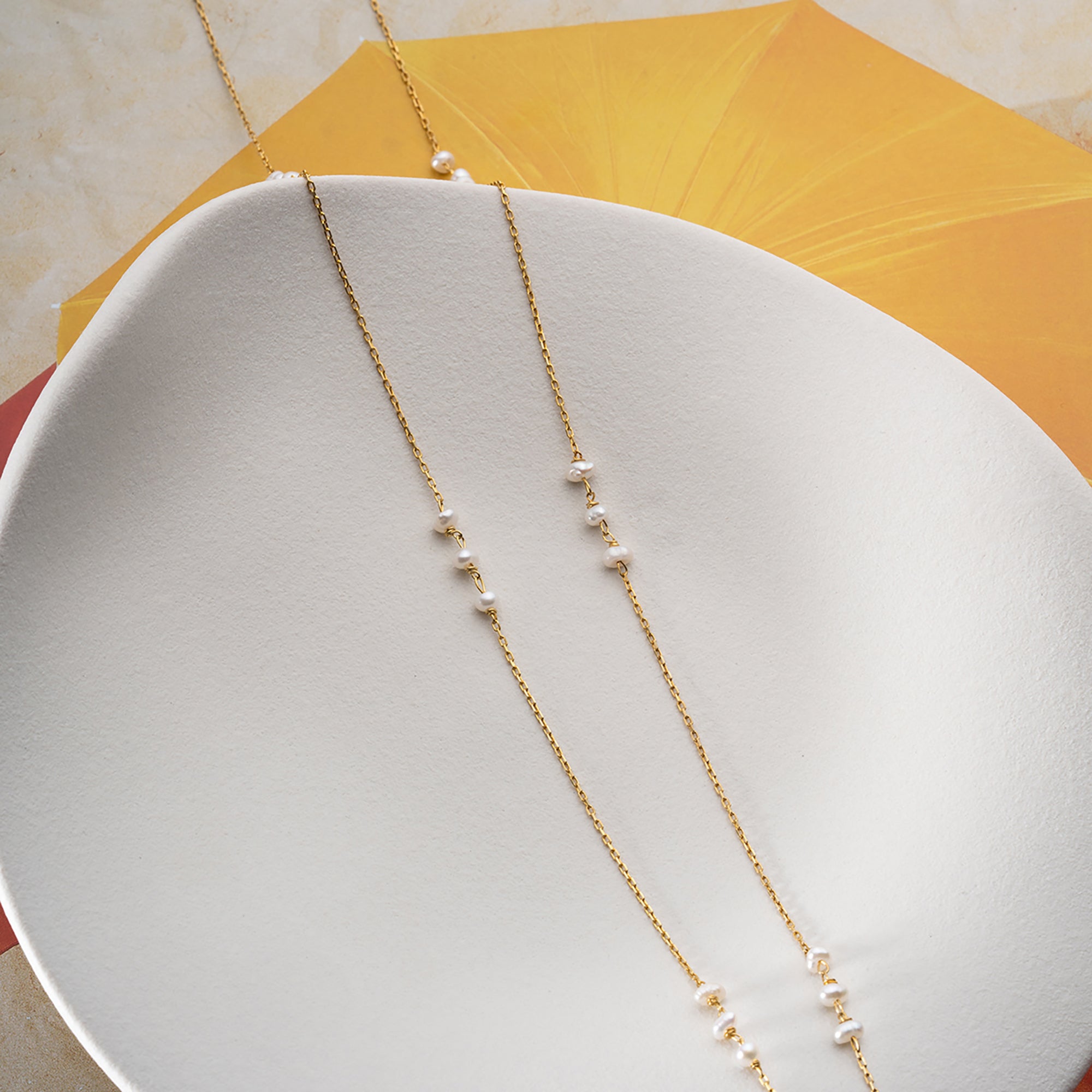 MOA PÄRLKEDJA | 925 SILVER