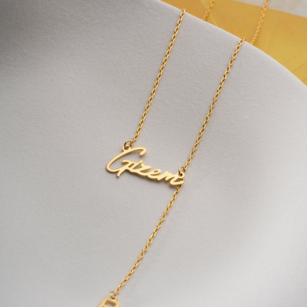 RIU Y NAME KEDJA | 925 SILVER 